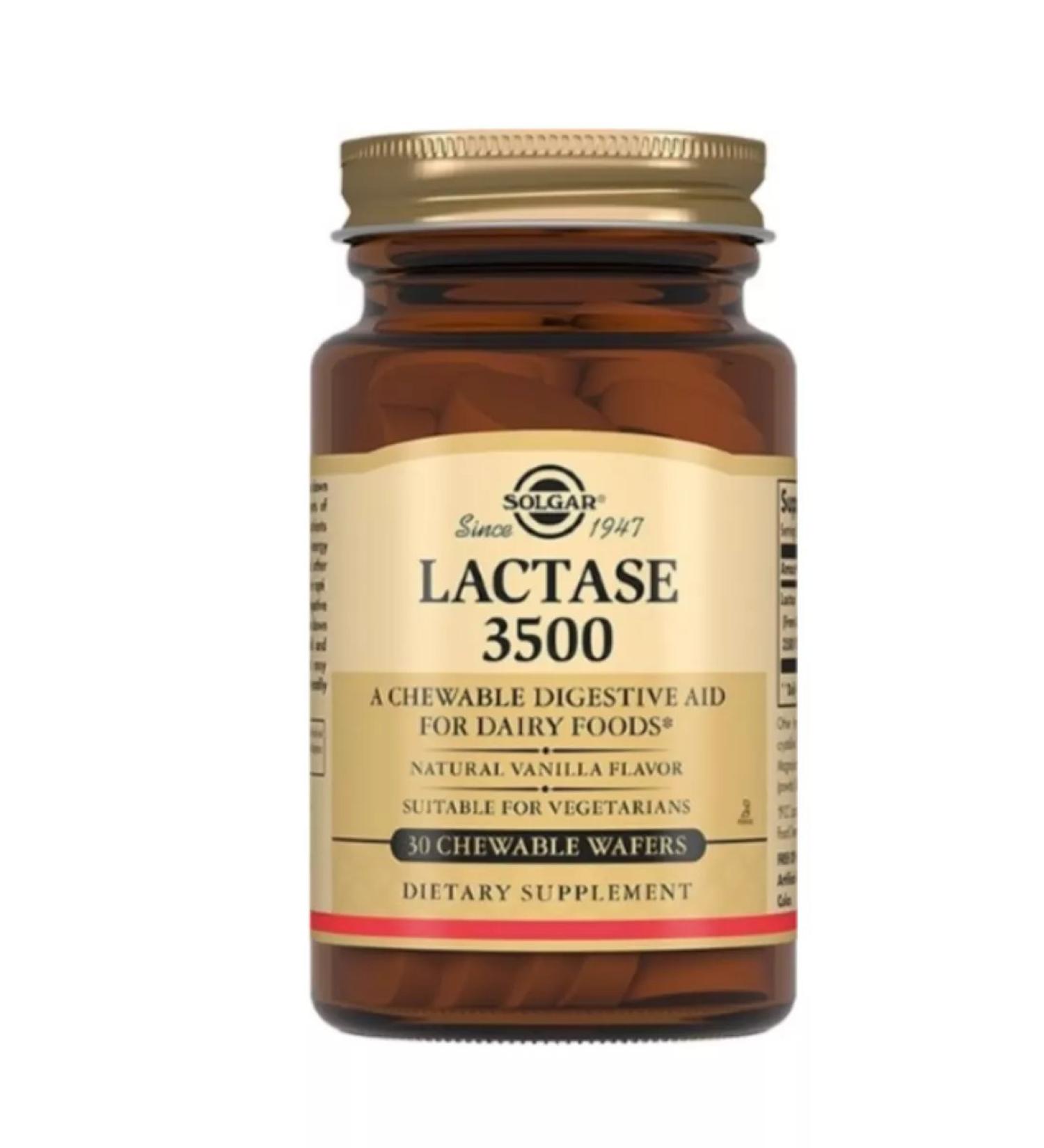 Solgar Inc Lactase 3500 30 Zhev Tab-1UP - Buy Online on GoSupps.com