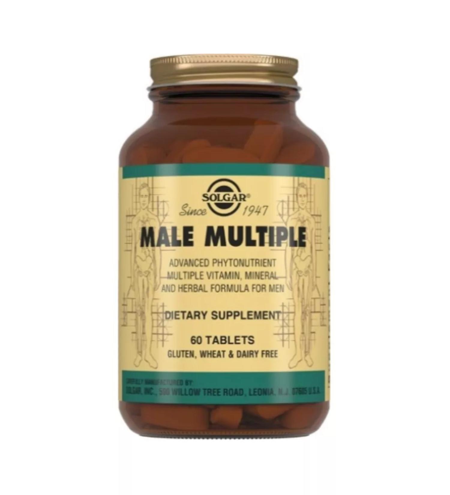 Solgar Inc Multivit and mineral complex for men 60T-1UP - Buy Online on GoSupps.com