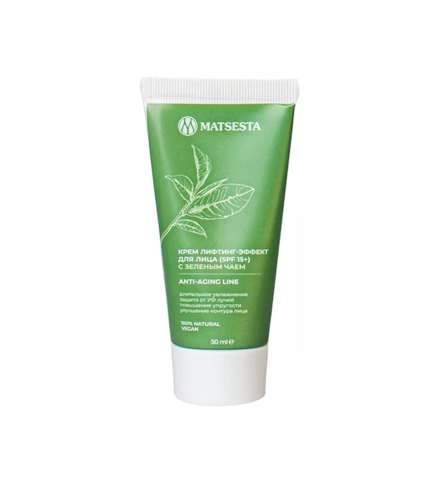 Oasis of Rejuvenation MATSESTA Facial Lifting Cream Lifting Effect with Green Tea
