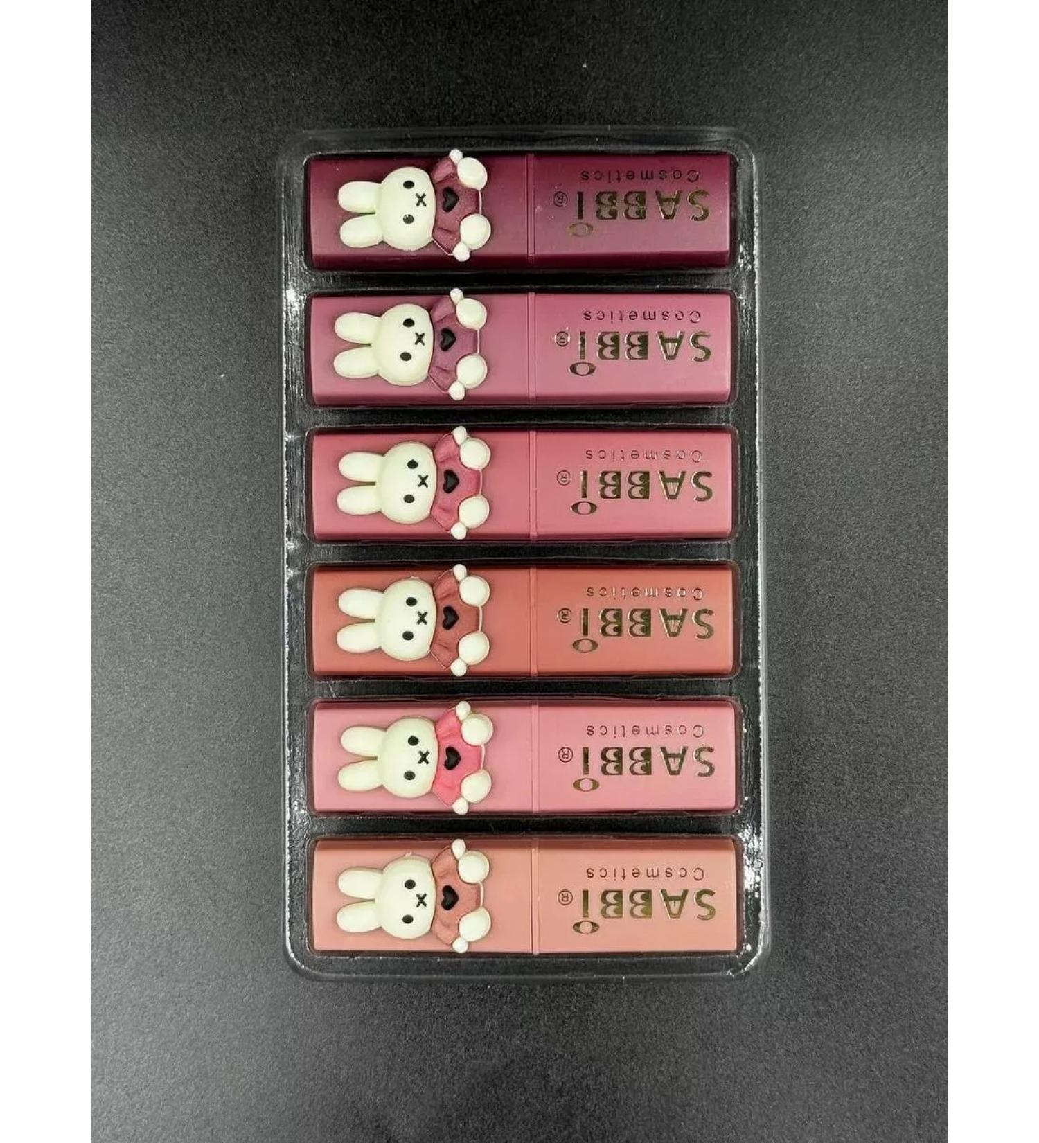SABBI Set of matte lipstick Cosmetics 6 pieces - Buy Online on GoSupps.com