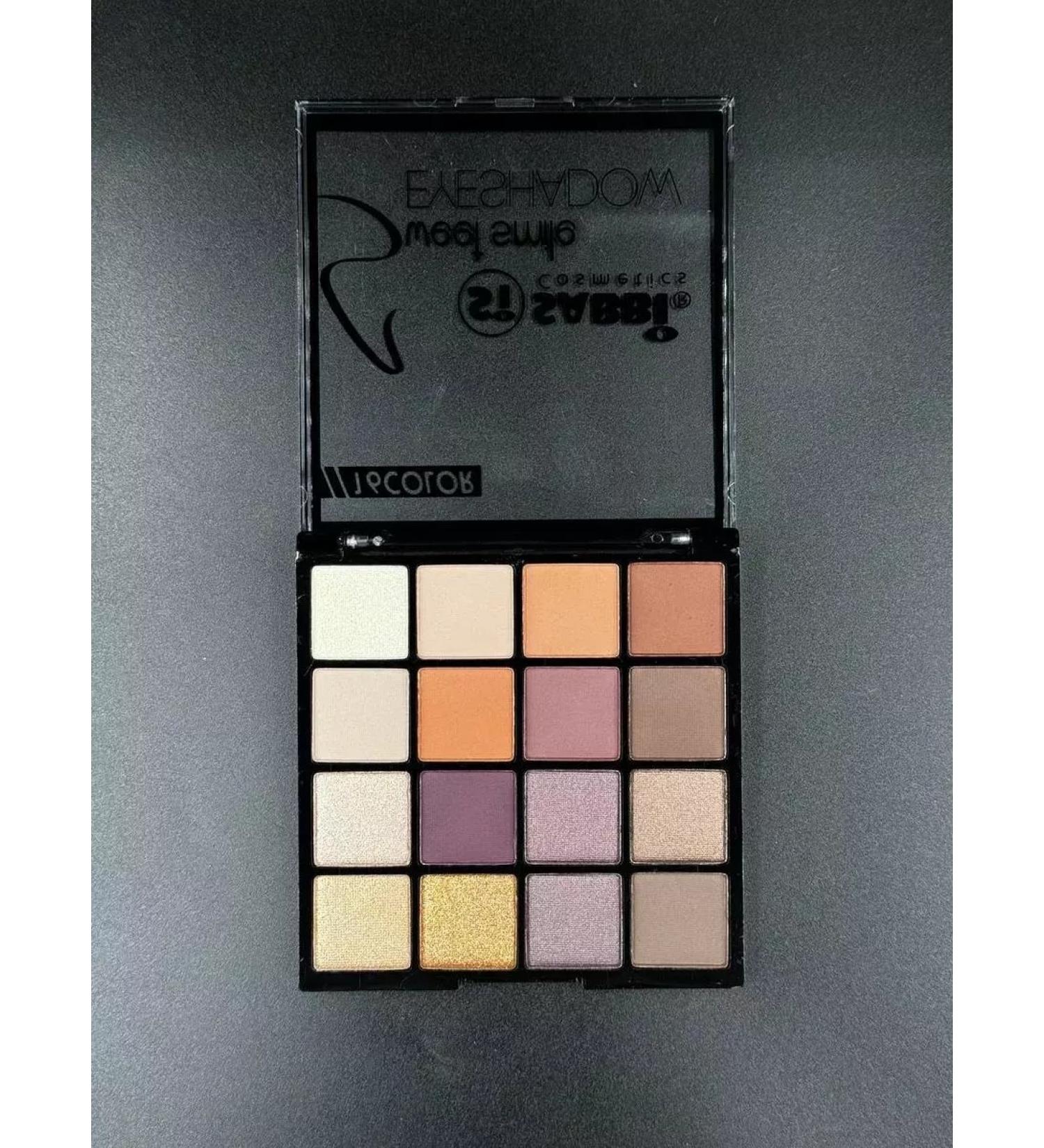 Eyeshadow palette Sabbi Cosmetics 16 colors - Buy Online on GoSupps.com