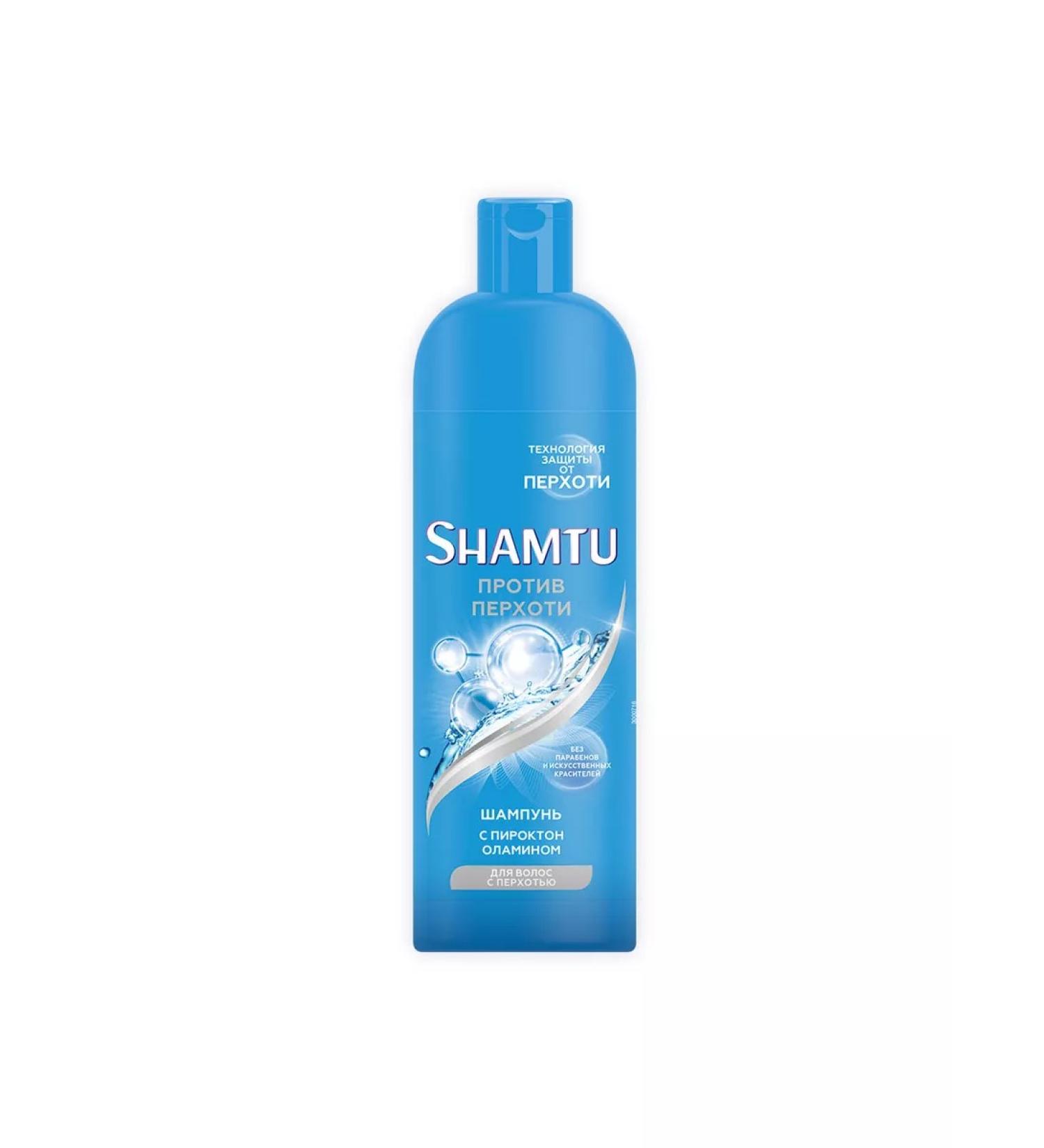 Shamtu Hair shampoo 500 ml versus dandruff with pyrockon omin