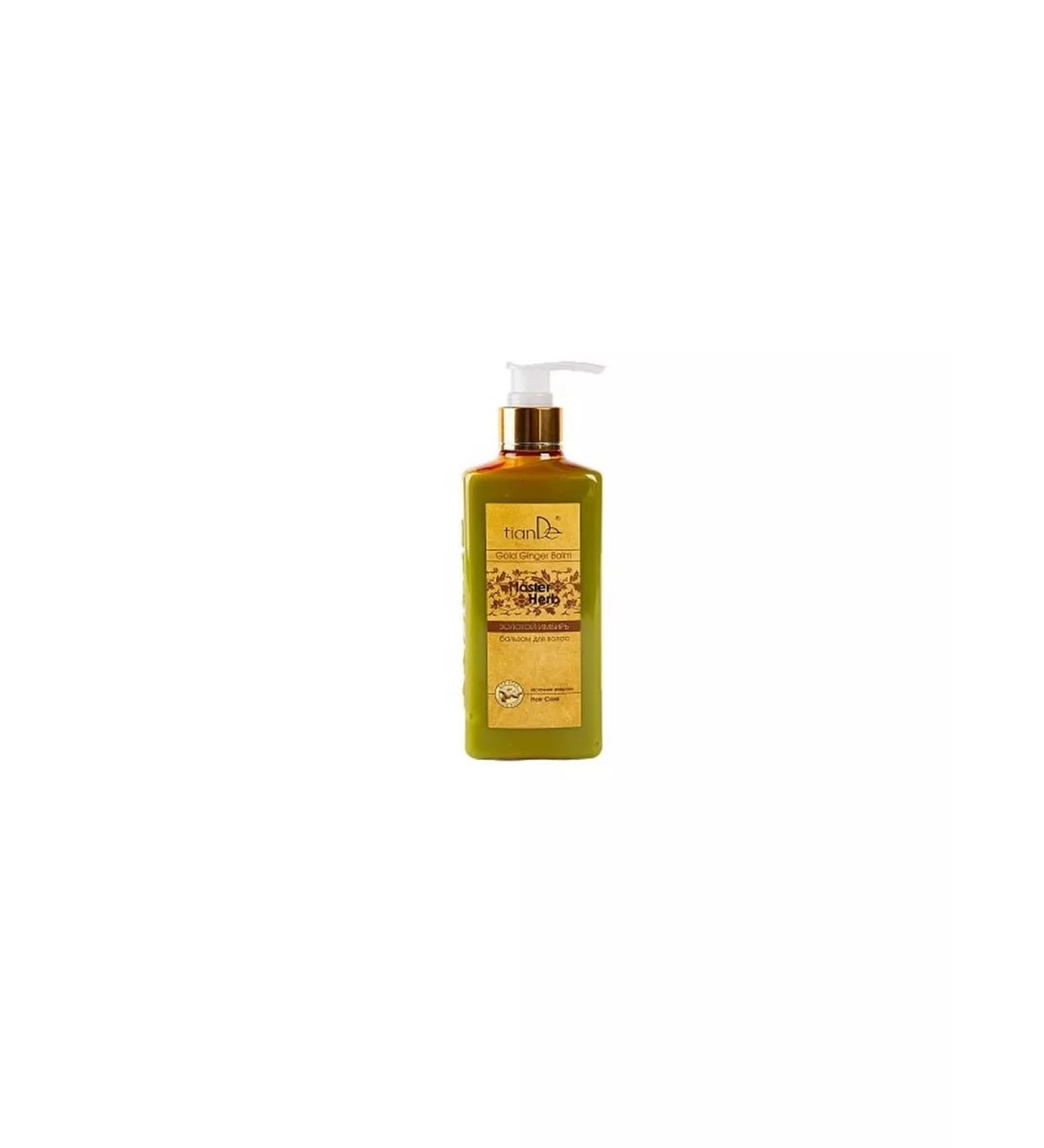 tianDe Hair balm strengthening gold ginger