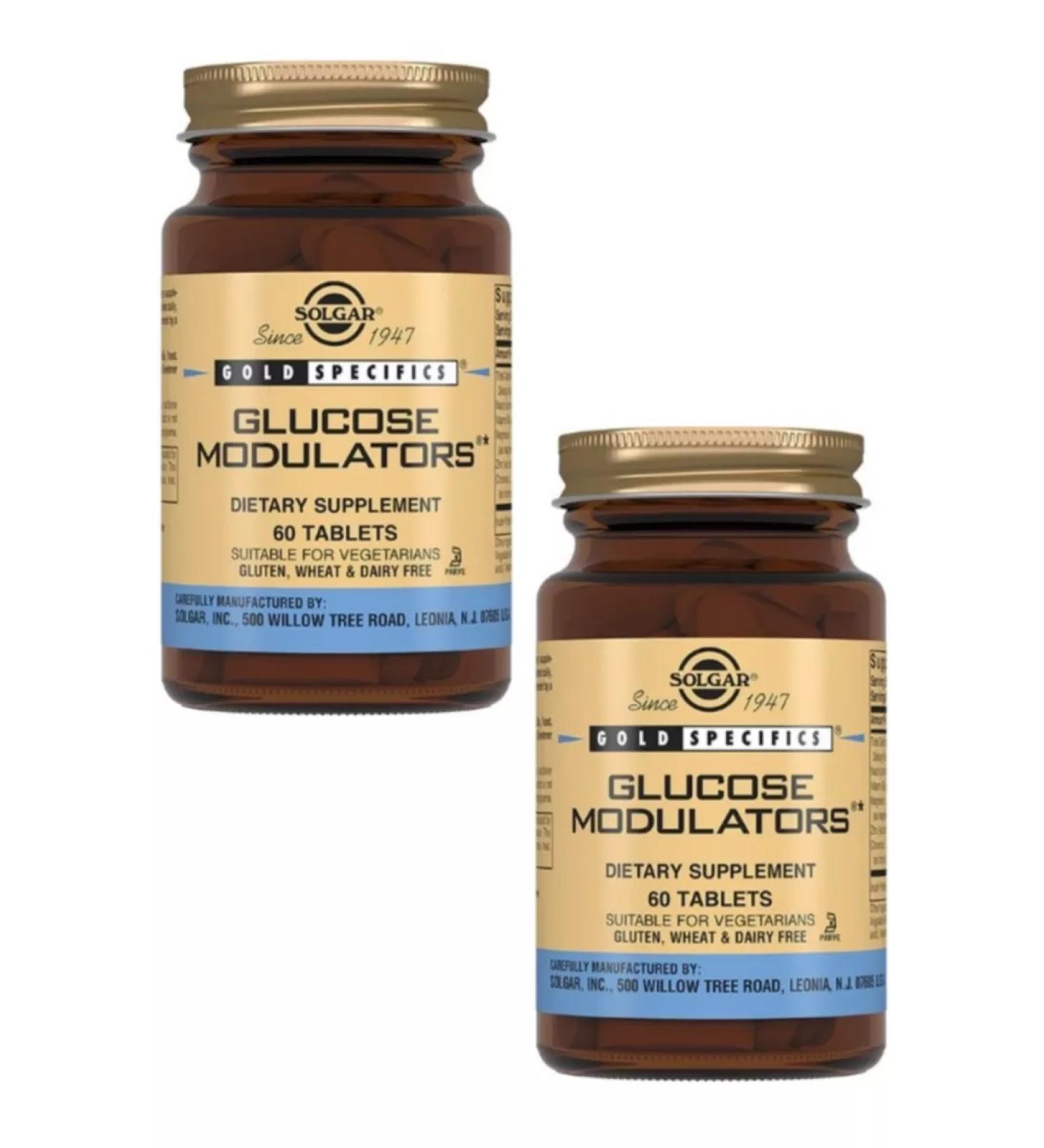 Solgar Inc Glucose modules 60 table-2uP - Buy Online on GoSupps.com