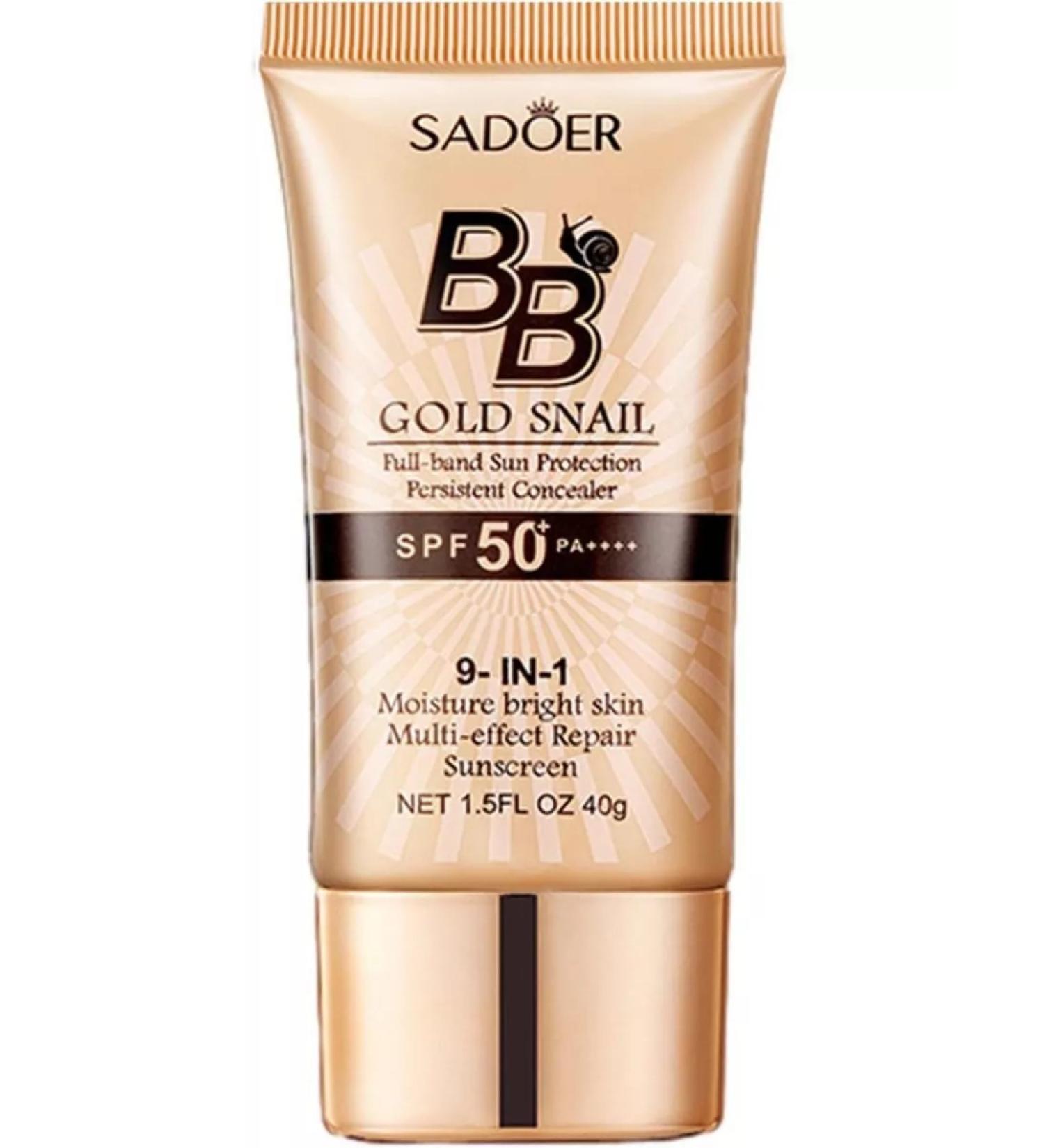 BB-cream for face with a snail