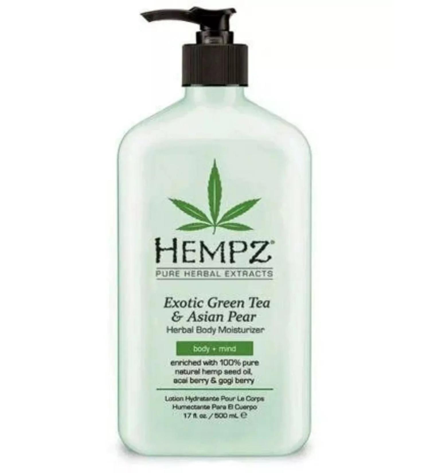 HEMPZ Milk green tea and pear 500 ml