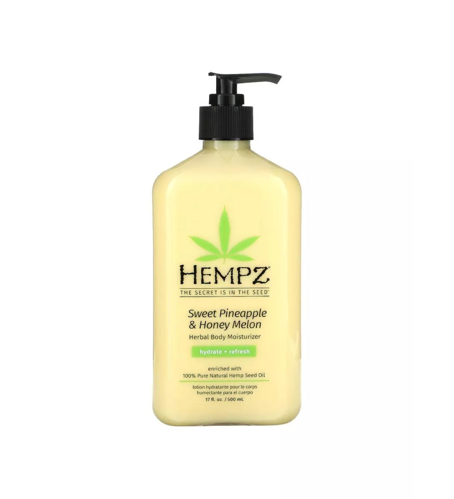 HEMPZ Body milk pineapple & honey melon 500 ml