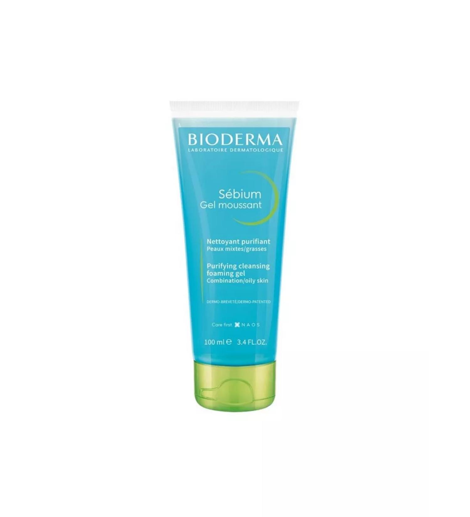 ATM BioDERMA SEBIUM GEL MOOSSANT 100 ml washing - Buy Online on GoSupps.com