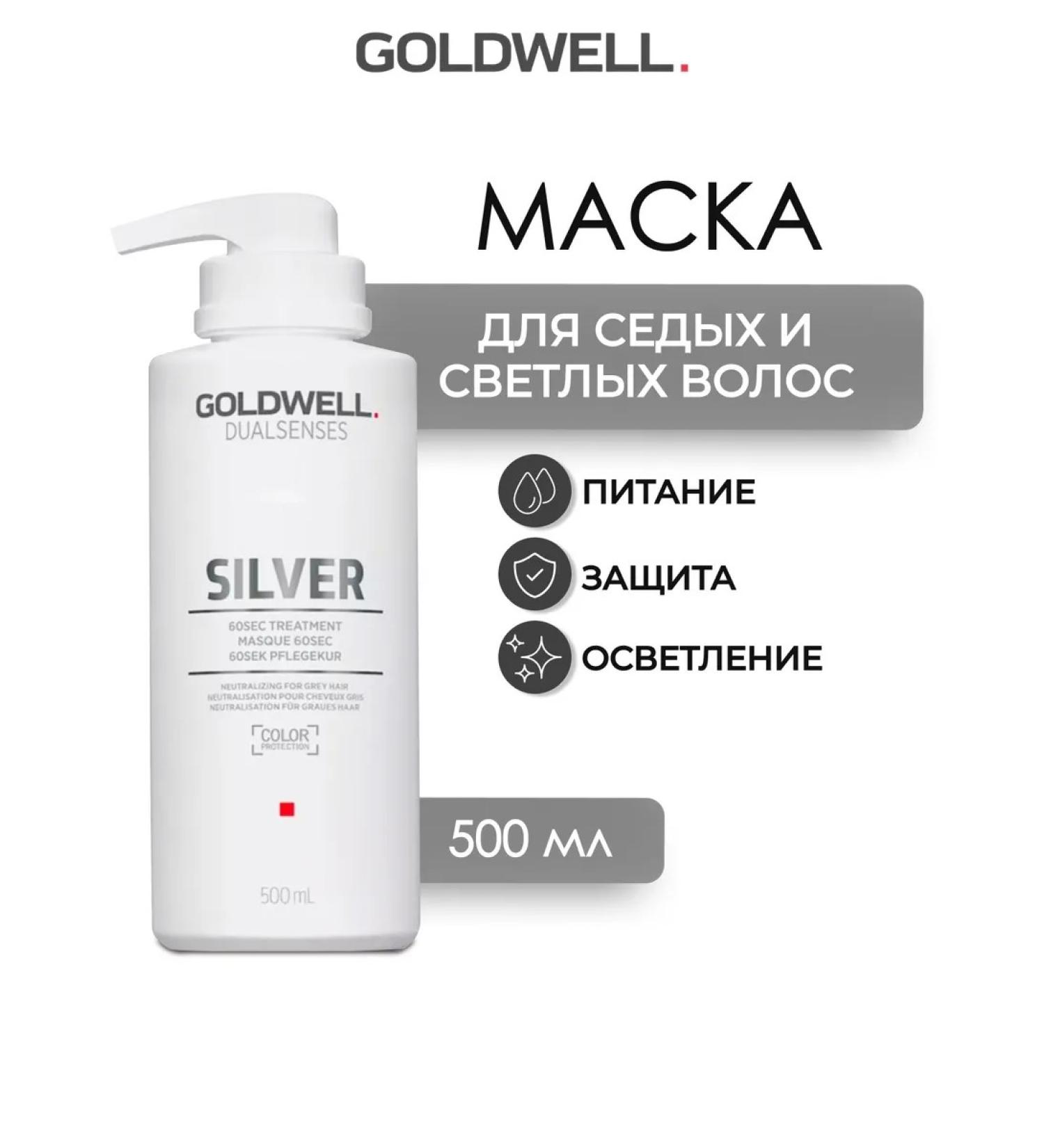 Goldwell Silver hair mask 500 ml - Buy Online on GoSupps.com