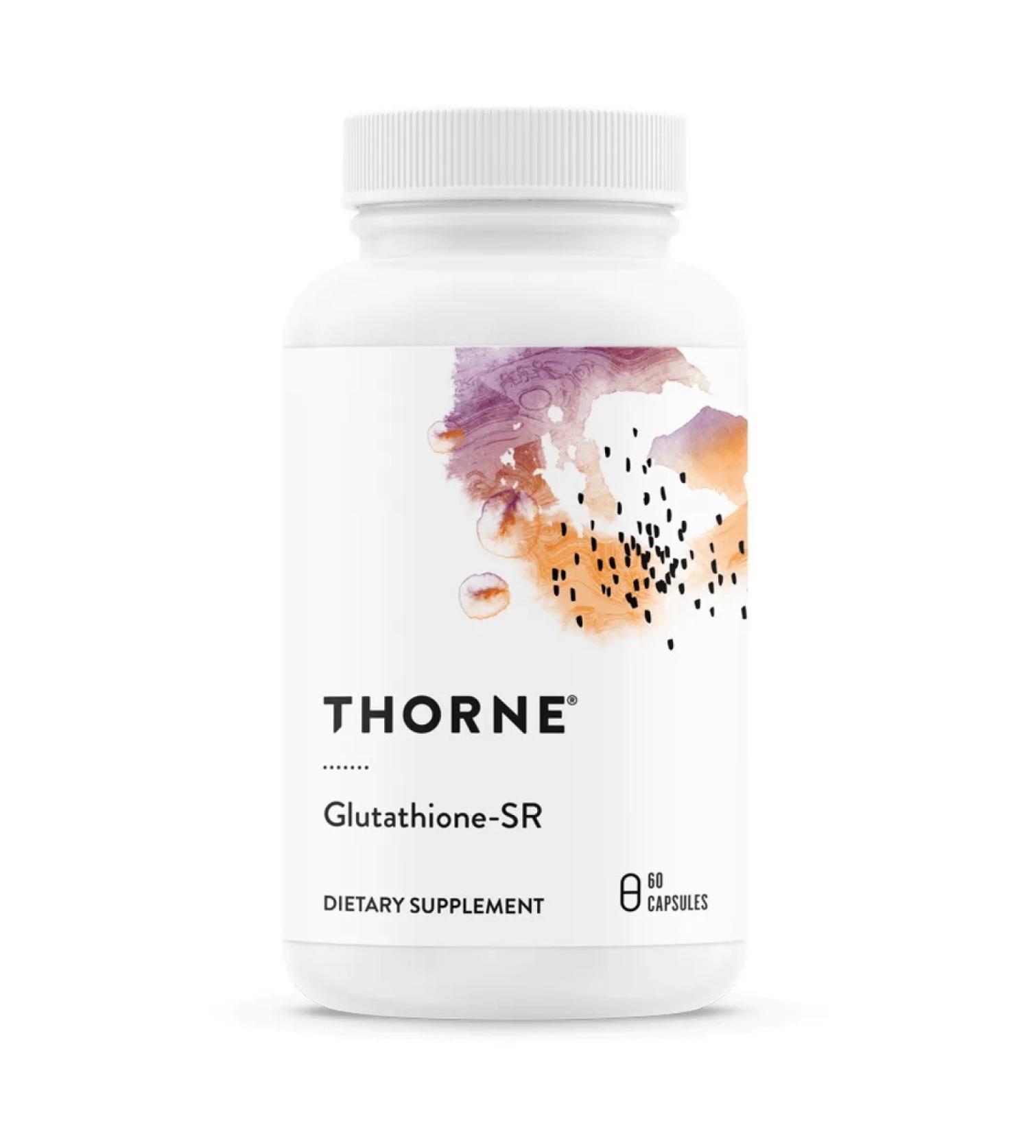 Thorne Research Glutathione-Sr 60 Capsules Glutation - Buy Online on GoSupps.com