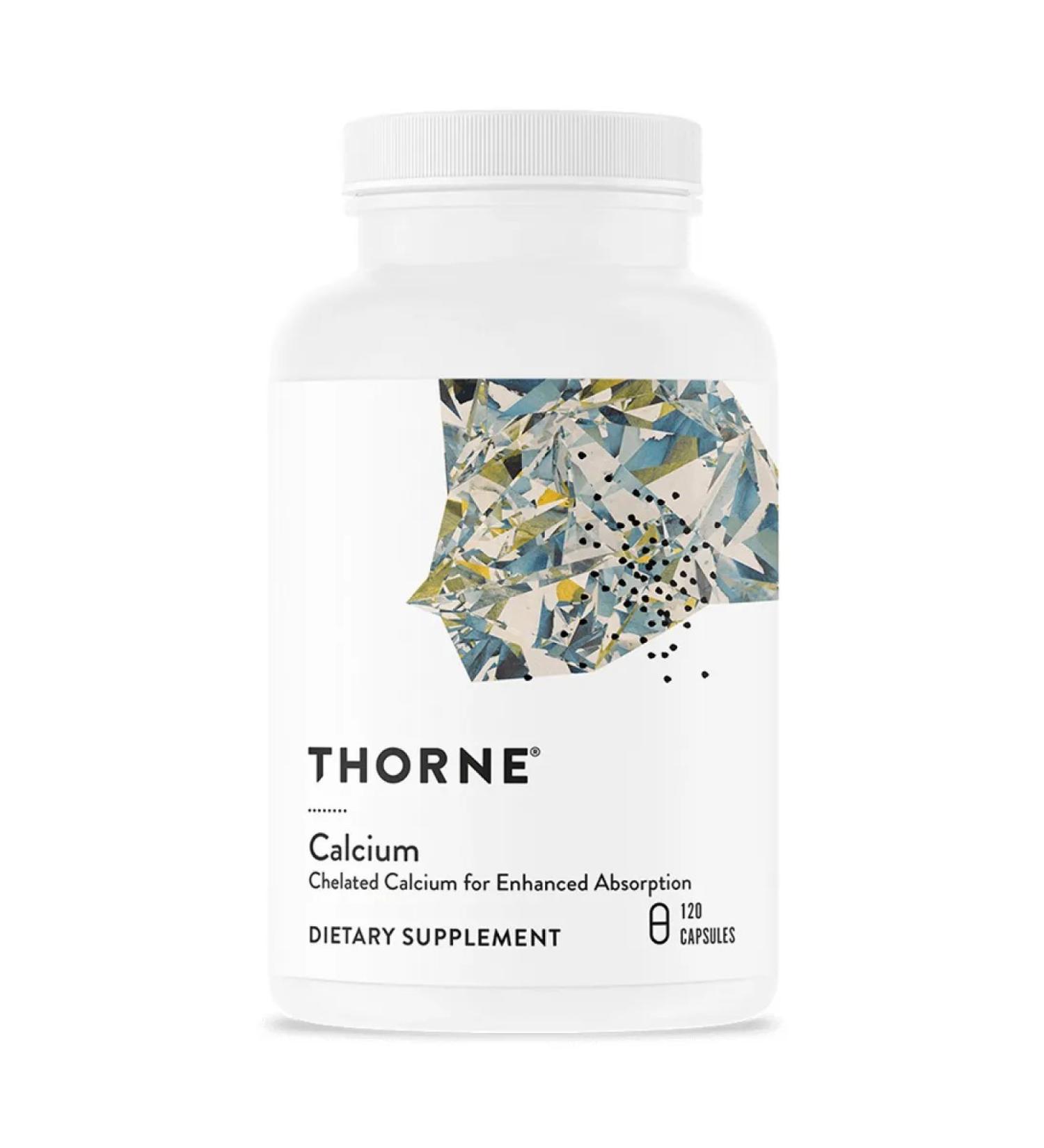 Thorne Research Calcium Helat Malat 250 mg 120 tablets - Buy Online on GoSupps.com