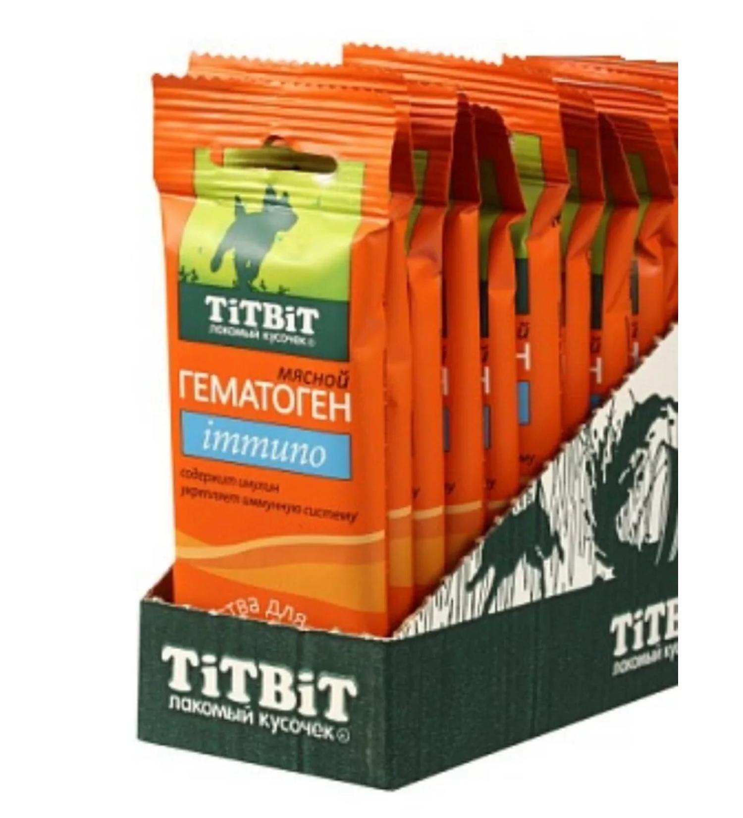 TiTBiT Dog treat for dogs Immuno 35 g (10pcs) - Buy Online on GoSupps.com