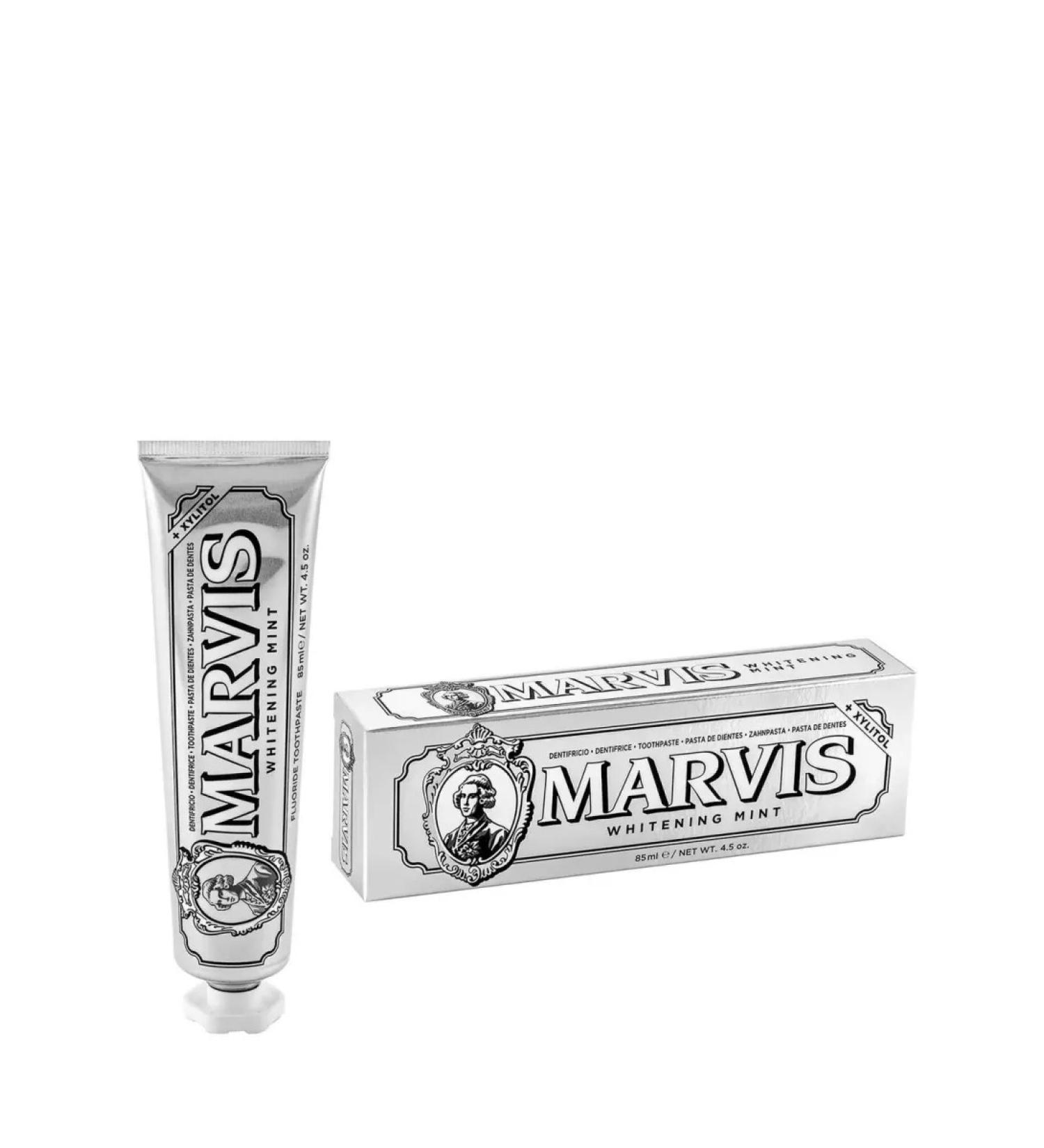 Toothpaste bleaching Marvis 85 ml - Buy Online on GoSupps.com