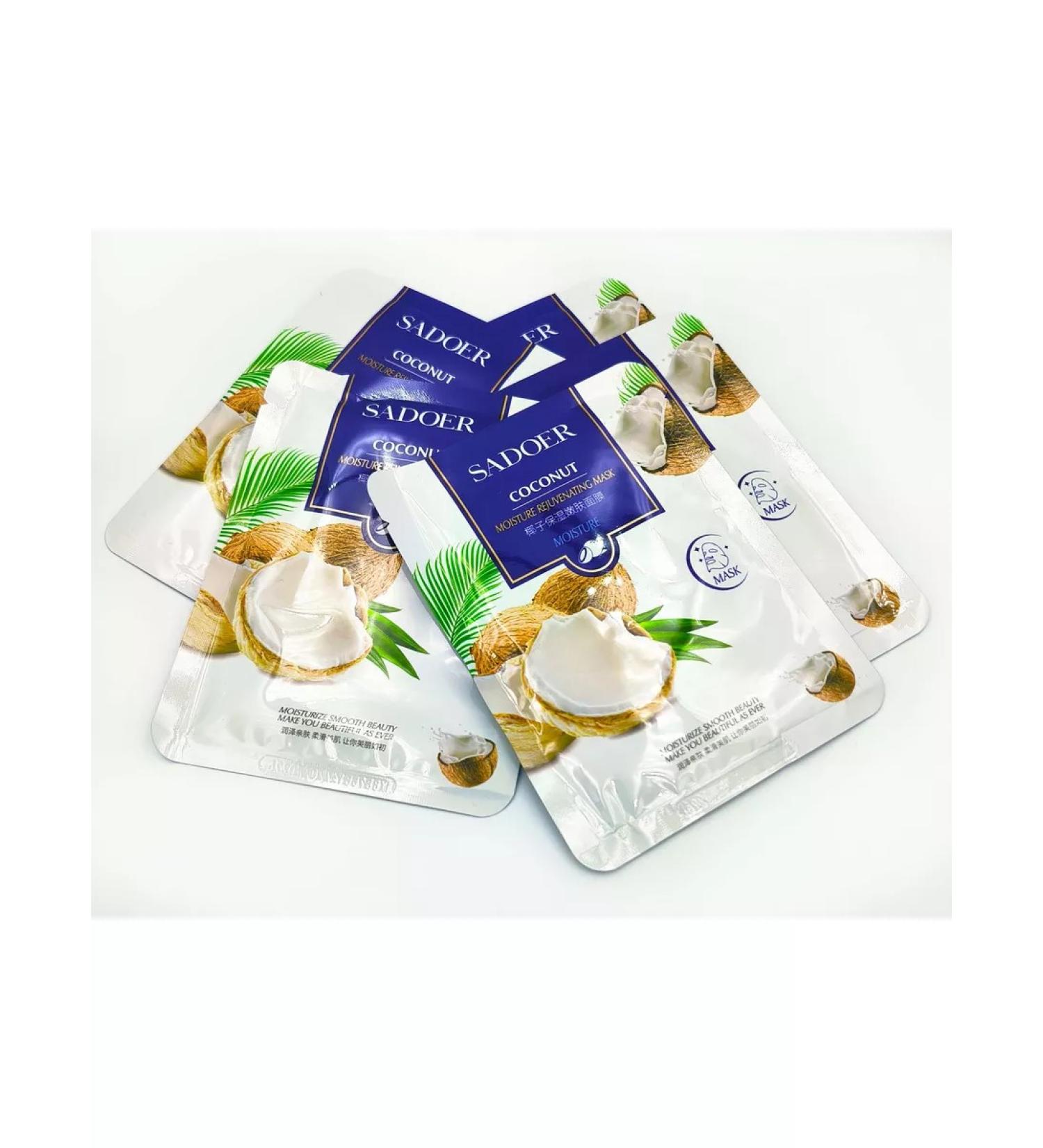 sadoer Facial fabric masks set 5pcs - Buy Online on GoSupps.com
