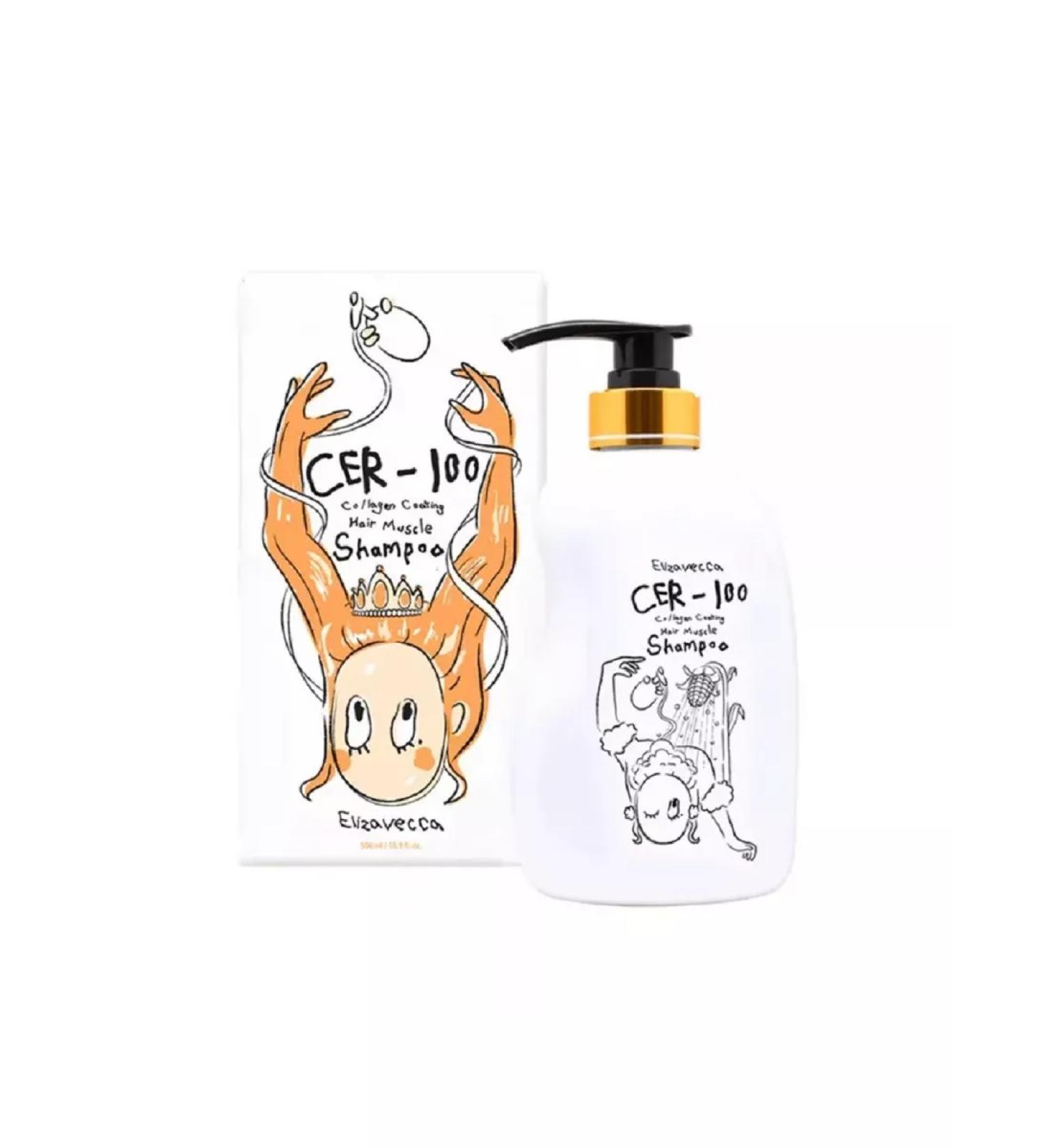 Elizavecca Hair shampoo with a collagen 500 ml