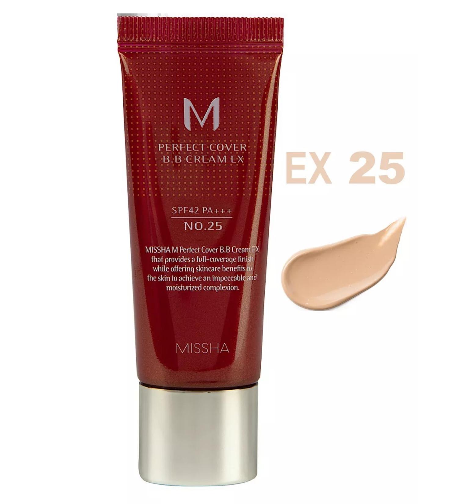 MISSHA BB face cream tone 25 Perfect Cover ex 20 ml - Buy Online on GoSupps.com