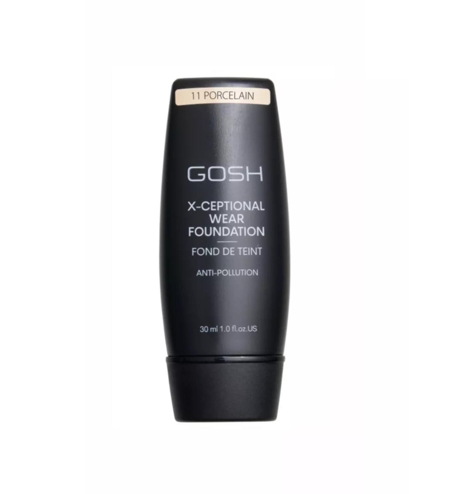 GOSH Sustainable tonal cream X-CePTIONAL Wear PORCELAIN 11