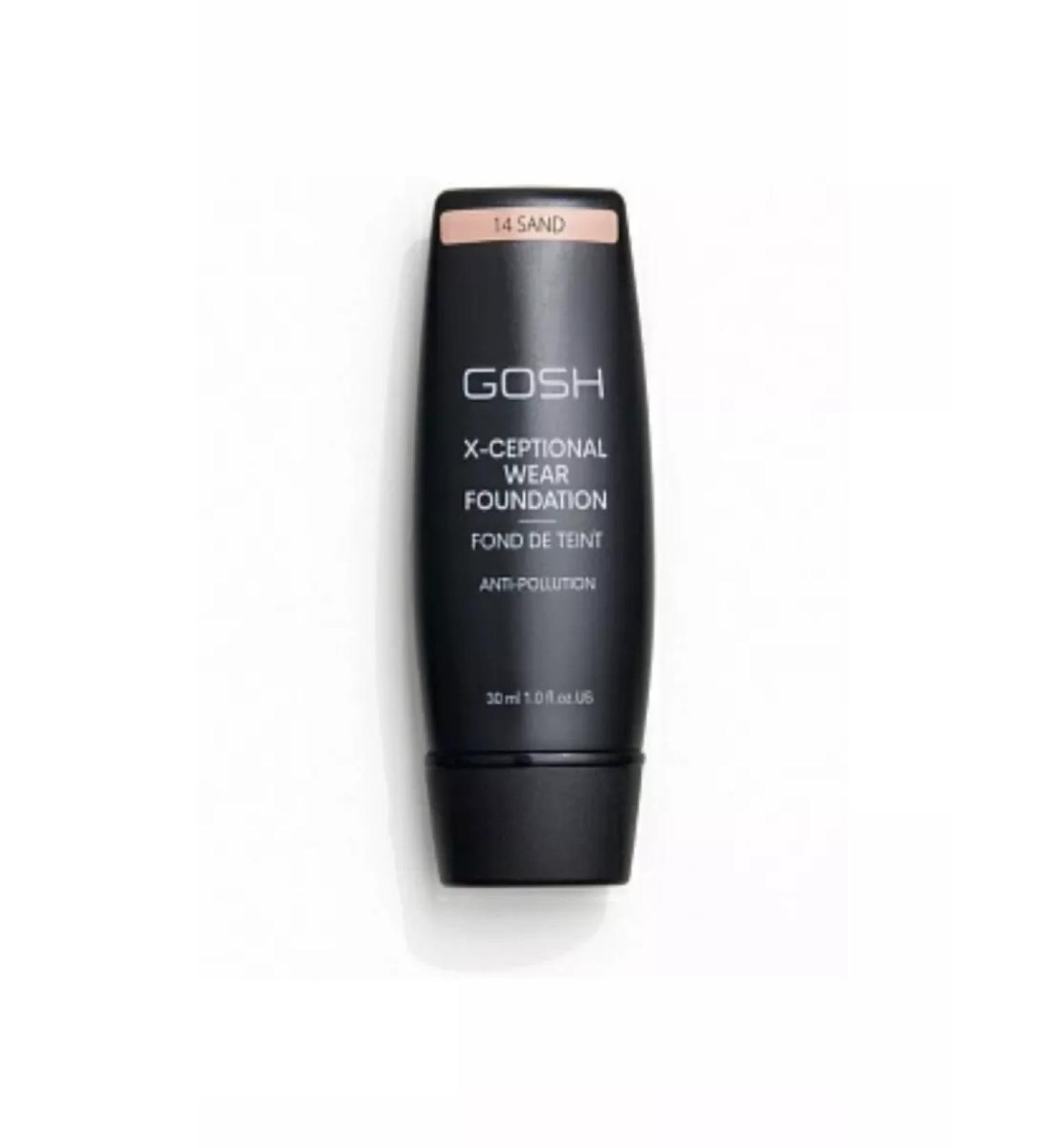GOSH Sustainable tonal cream X-Ceptional Wear Sand 14