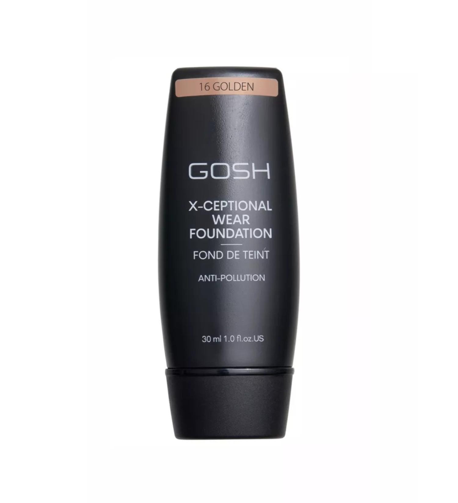 GOSH Sustainable tonal cream X-CePTIONAL Wear Golden 16