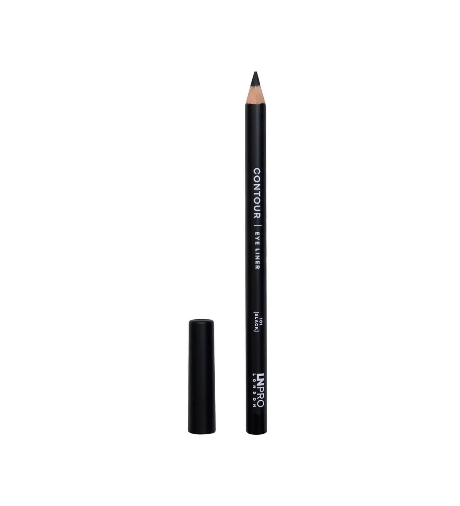 LN Professional Eye pencil Contour Eye Liner tone 101 black