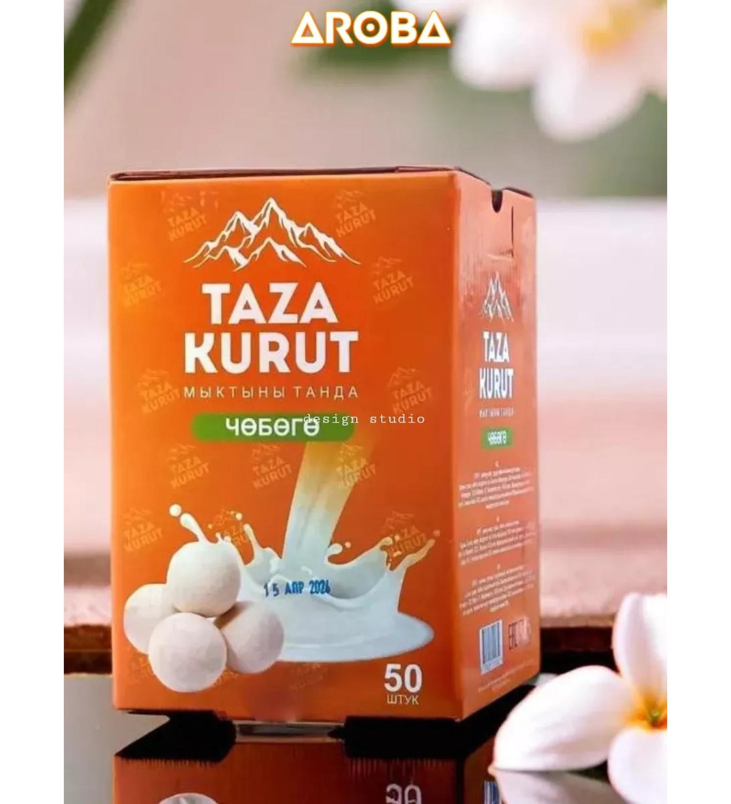 AROBA Kurut Peni (Chostil) Natural 350 g (50 pcs) - Buy Online on GoSupps.com