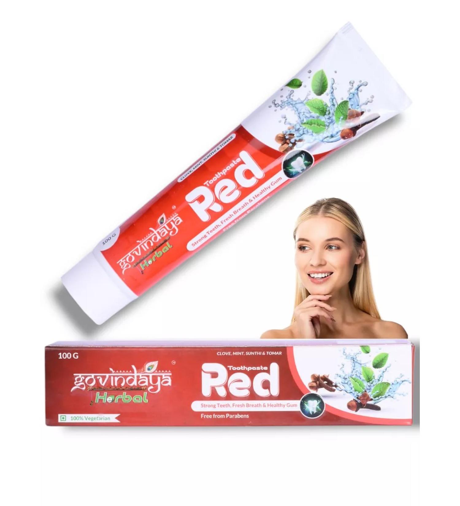 Govindaya Red toothpaste