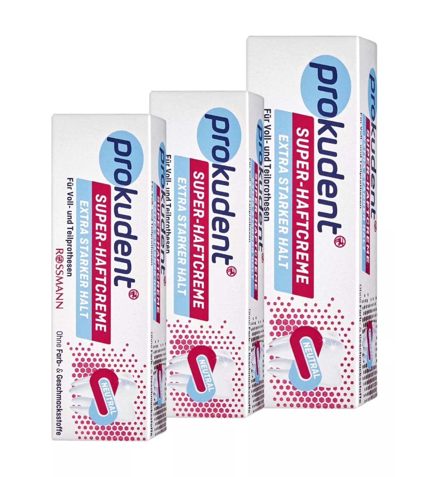 Katren Balea Super fixing tool for fixing prosthesis cream 3 pcs - Buy Online on GoSupps.com