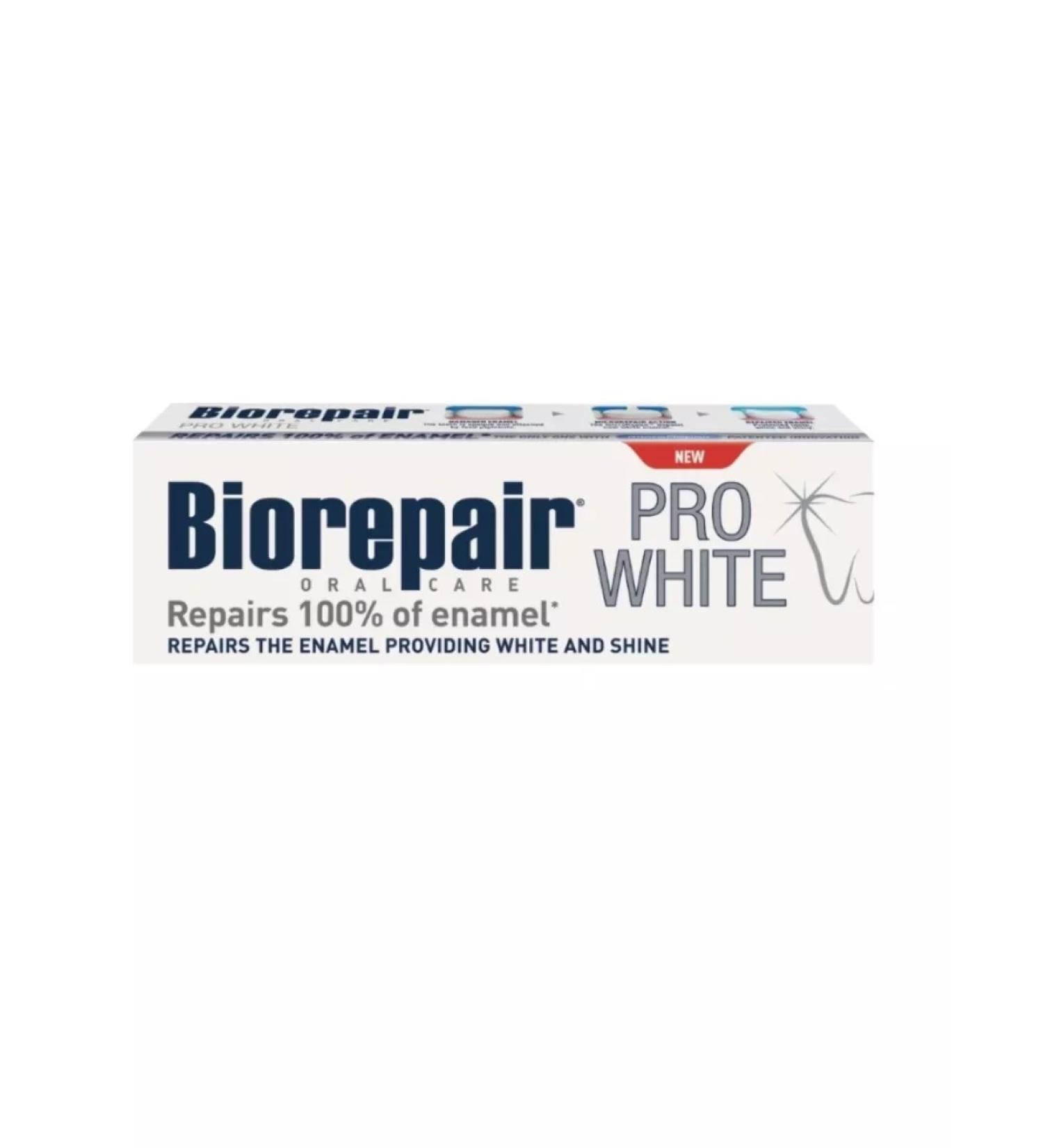 Biorepair Oral Care Toothpaste to maintain whiteness of enamel 75 ml 1pc - Buy Online on GoSupps.com
