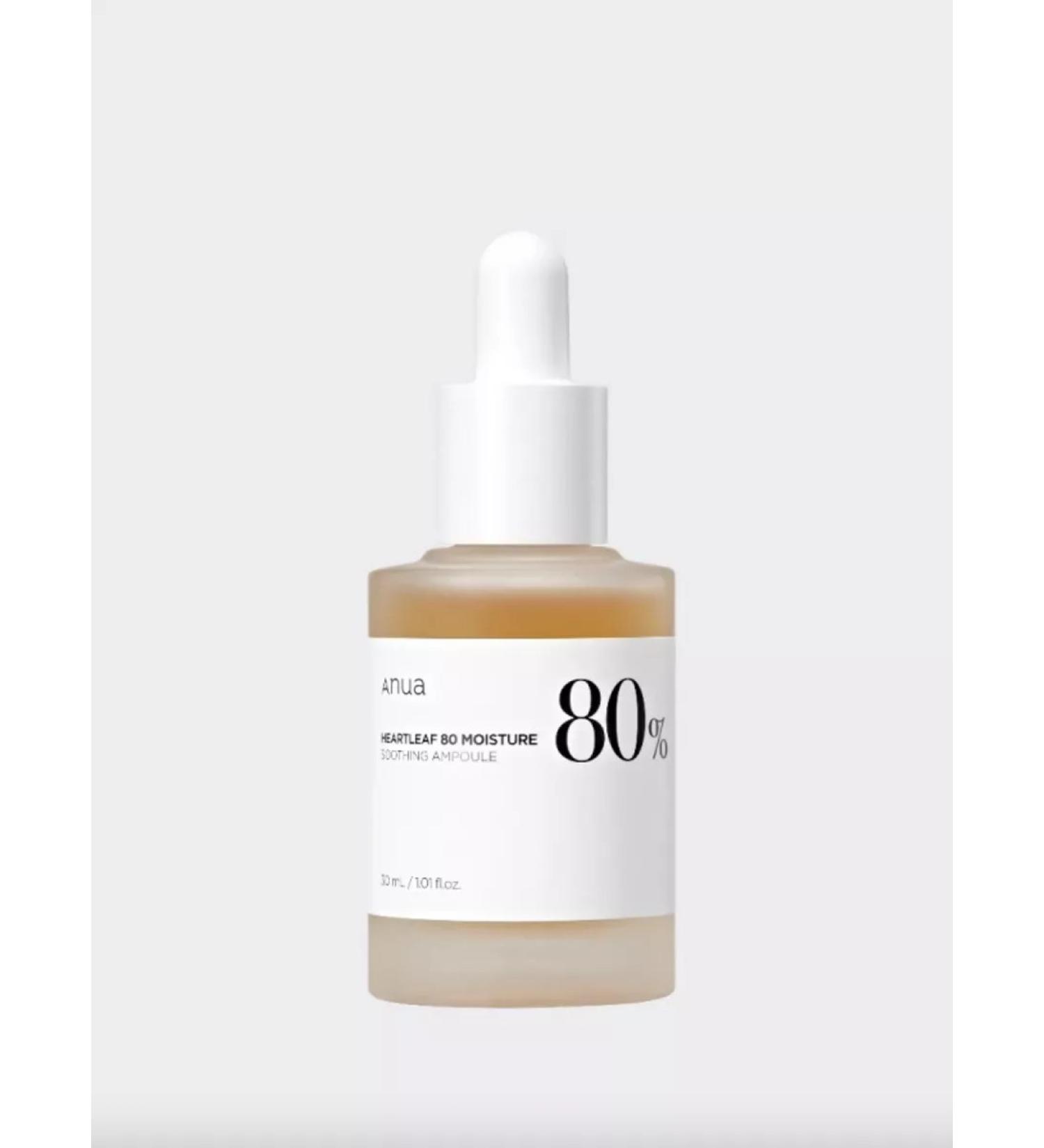 Anua Heartleaf face serum 80% Moisture Soothing ampoule - Buy Online on GoSupps.com