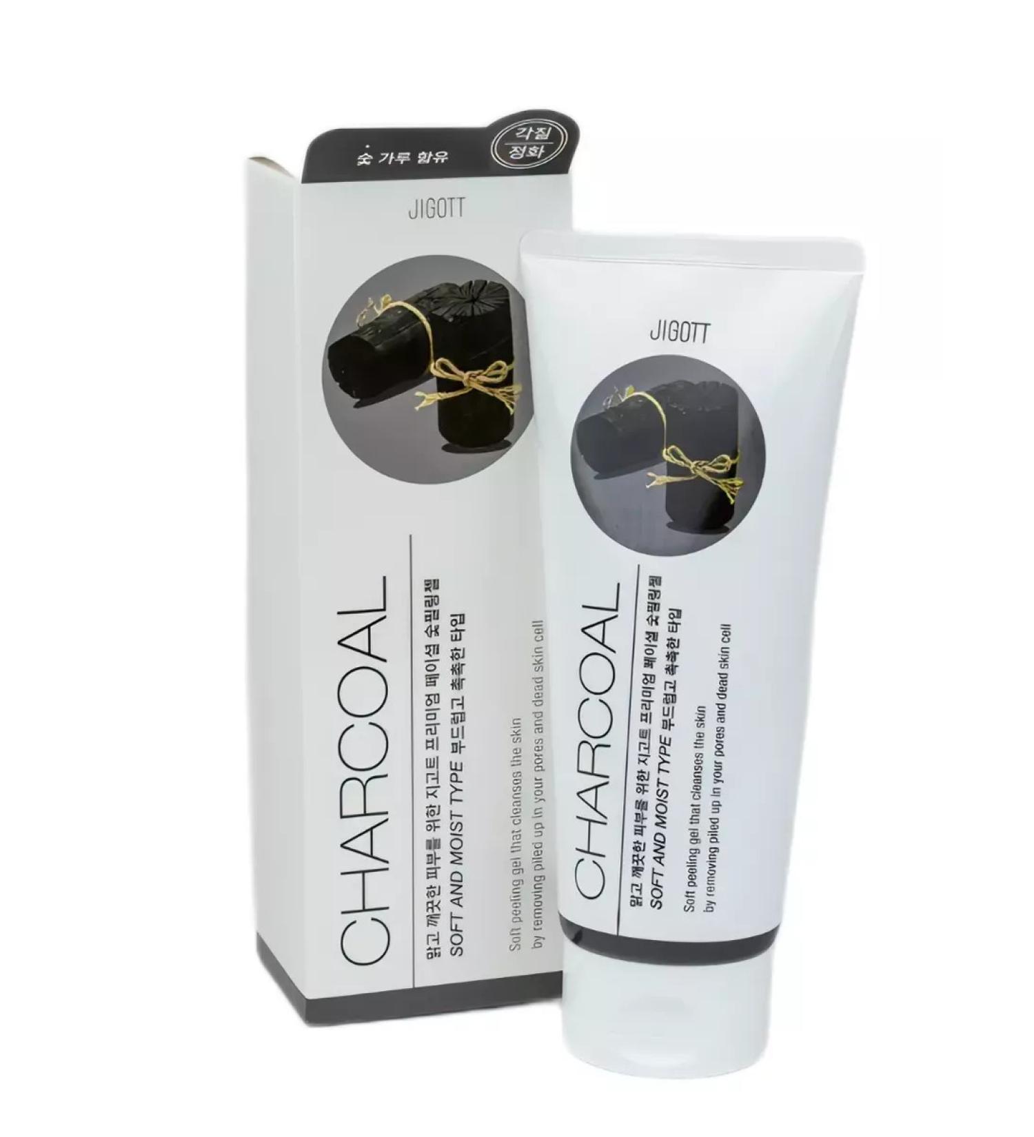 Cosmetics Jigott Charcoal Peeling Gel Korea Pilling Gel - Buy Online on GoSupps.com