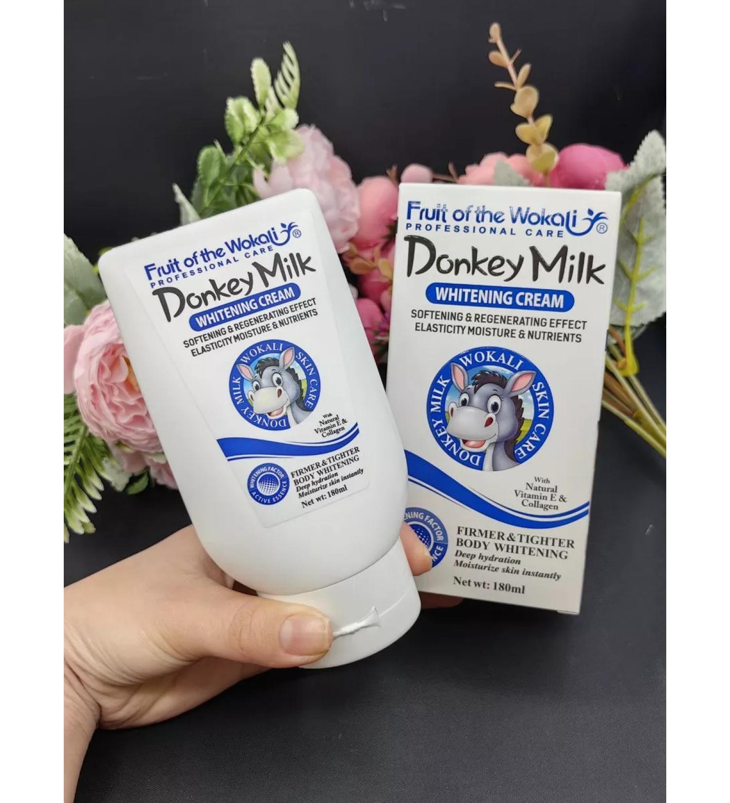 creams Body cream "Donkey milk whitening" - Buy Online on GoSupps.com
