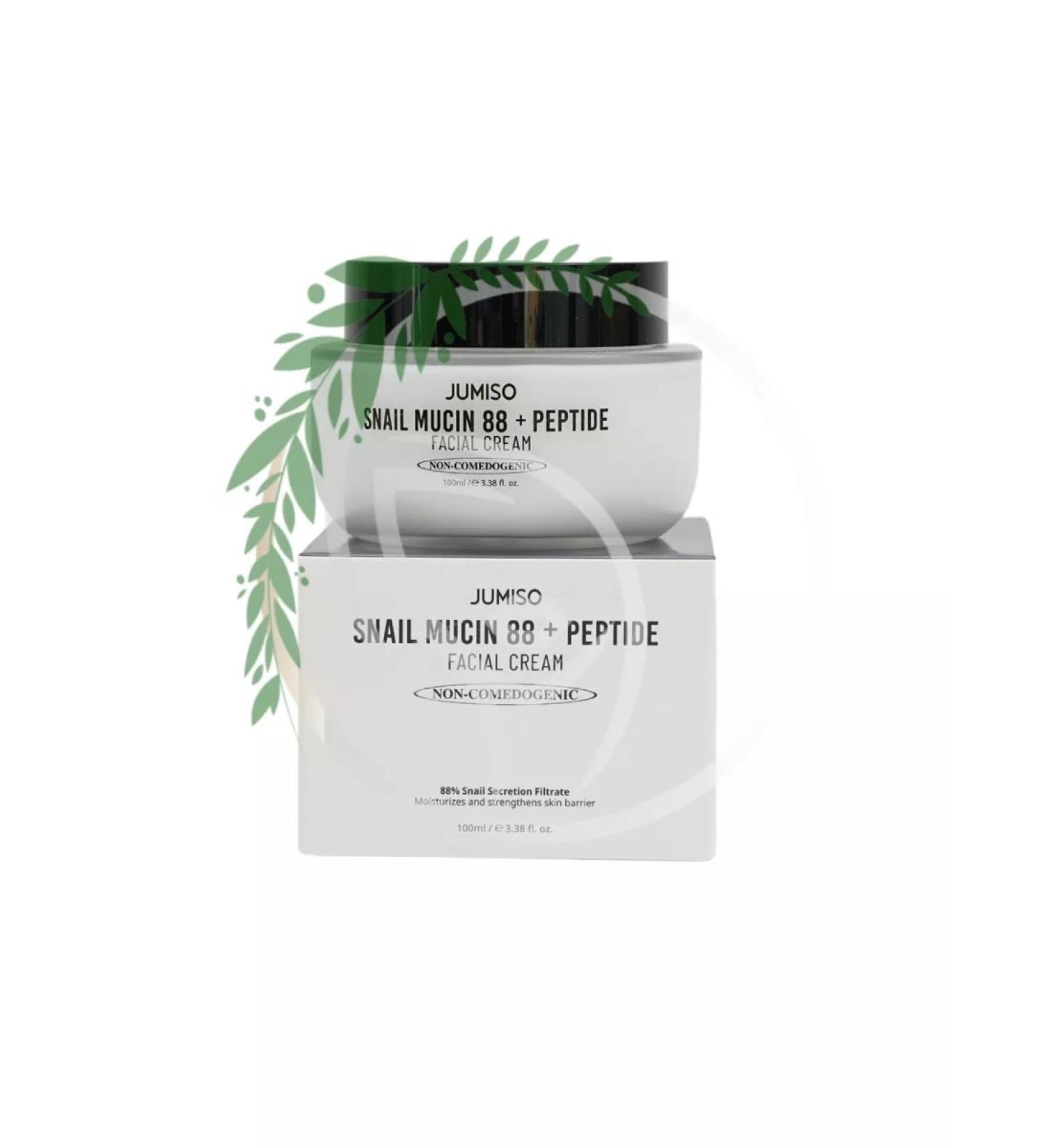 Jumiso Cream Snail Mucin 88 + Peptide Facial Cream 100ml - Buy Online on GoSupps.com