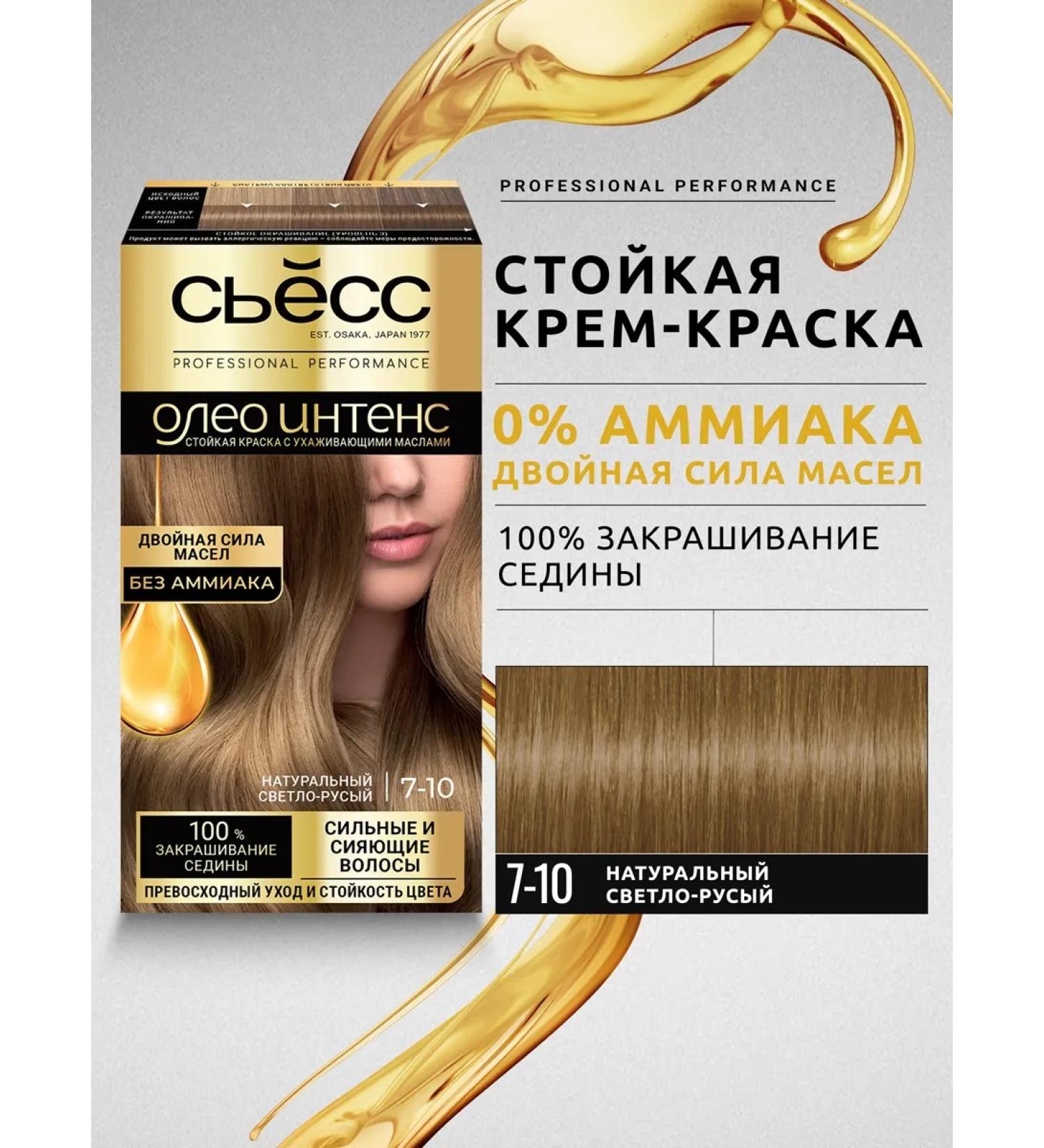 Syoss Coathery paint Oleo Intenses 7-10 light blond 115 ml - Buy Online on GoSupps.com