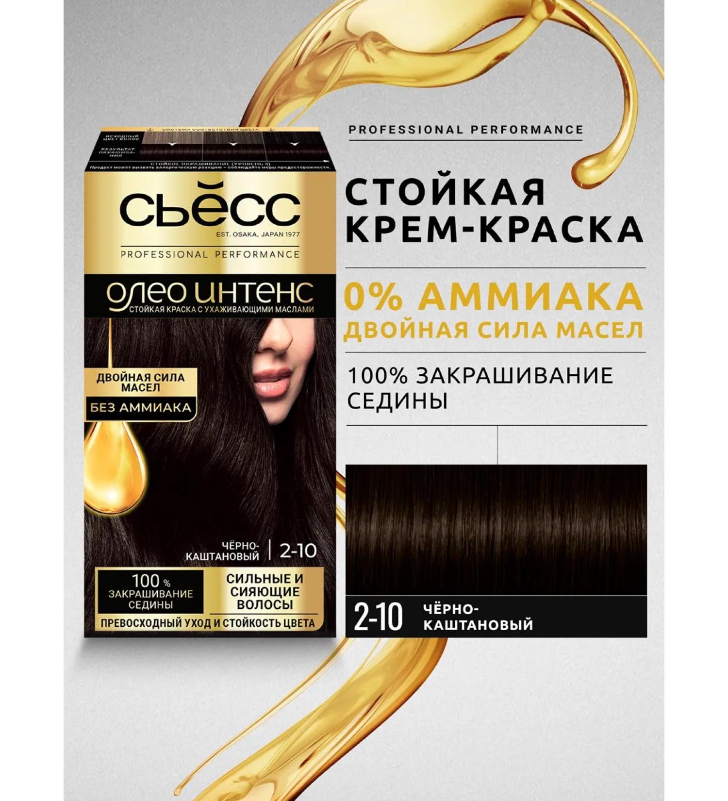 Syoss Cooked paint Oleo Intenses 2-10 black-brown 115 ml - Buy Online on GoSupps.com