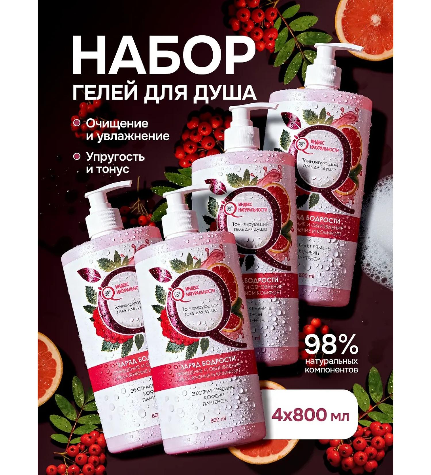 Naturalness Index Set of female shower gels - Buy Online on GoSupps.com
