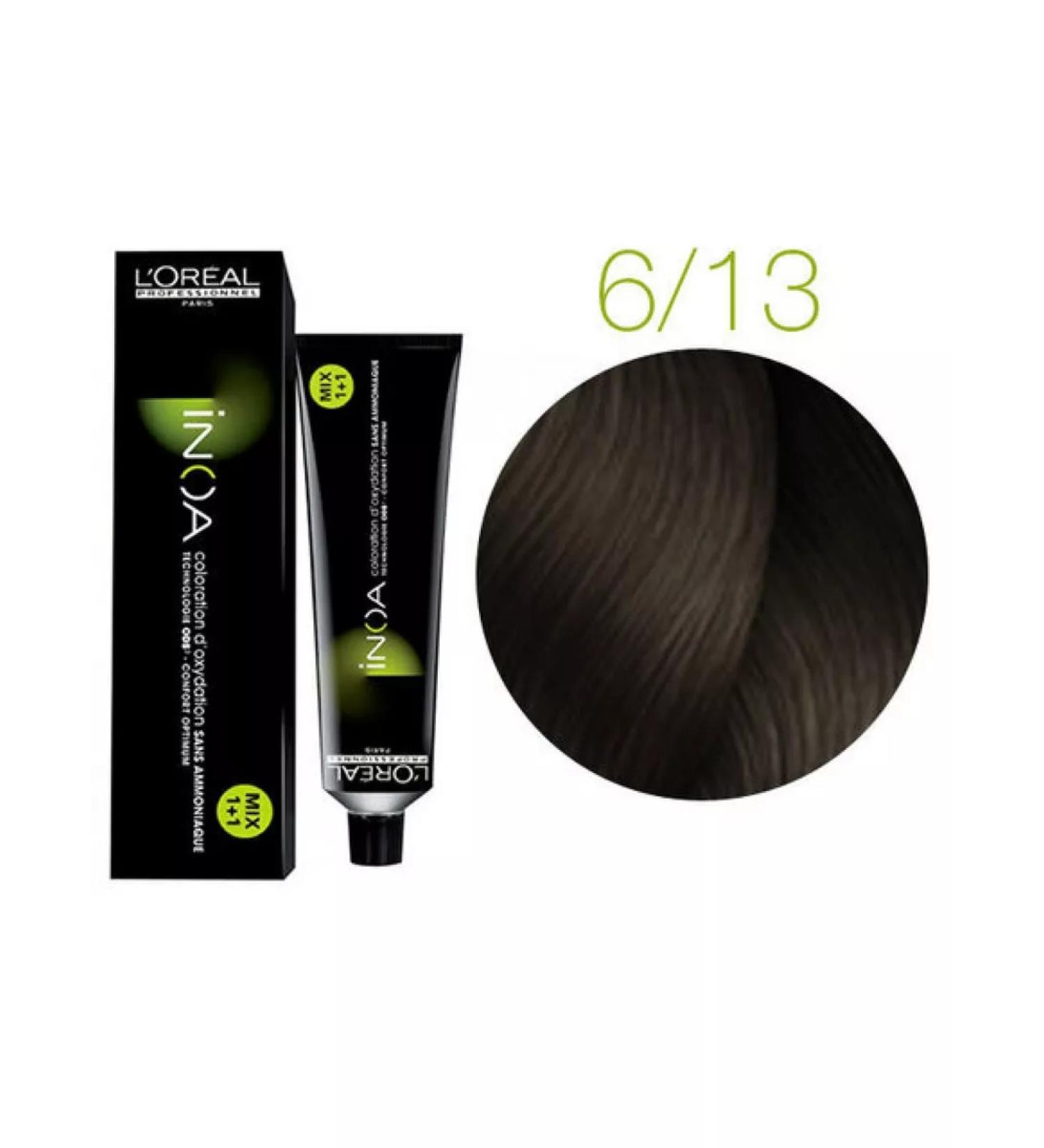 L'OREAL Inoa hair dye 6.13 60ml - Buy Online on GoSupps.com