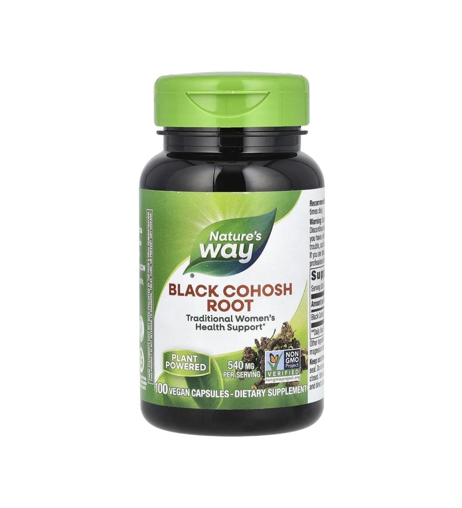Nature's Way Klopogon Rorion of the Rolts of the Business 540 mg 100 capsules - Buy Online on GoSupps.com