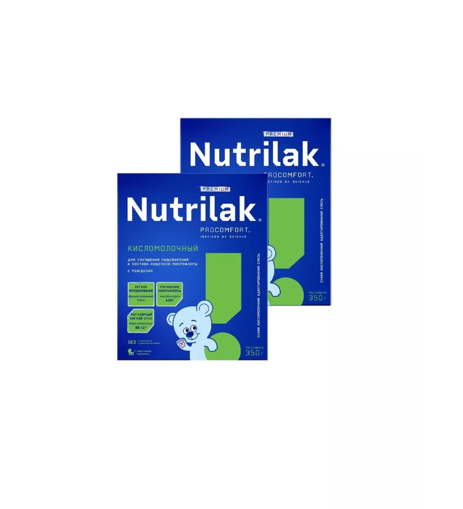 Nutrilak Sour -milk mixture from birth 350 2 pcs - Buy Online on GoSupps.com