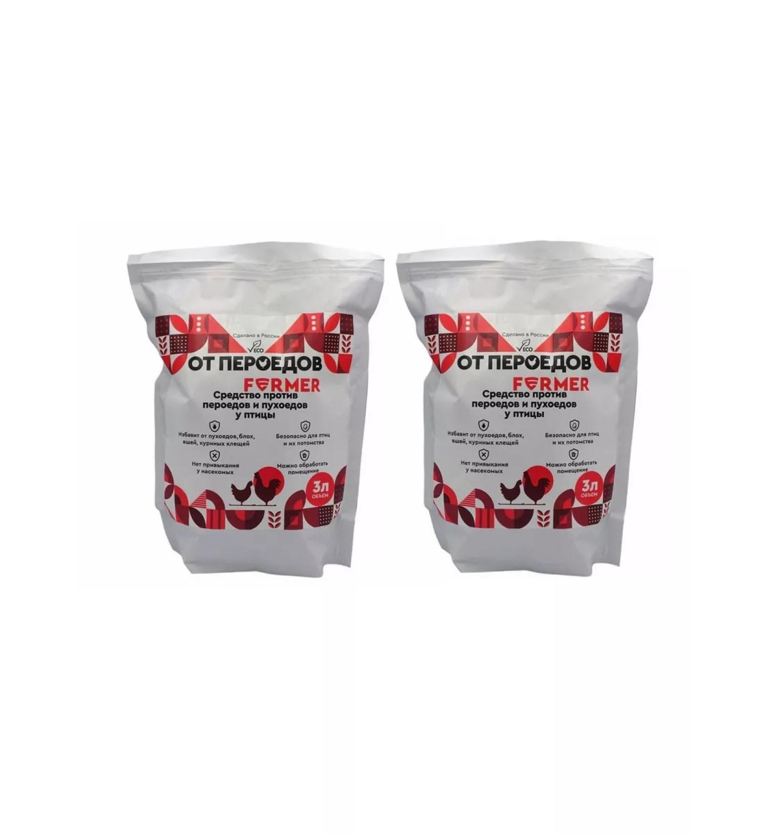 Farmer A remedy for pennies fleas and ticks in a bird of 3 l. 2 pcs