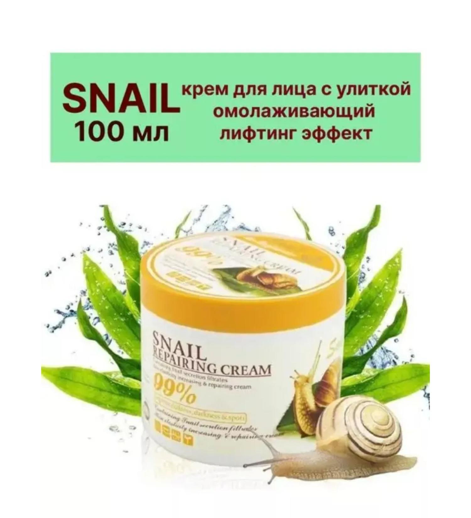 Face cream Korean cosmetics with snail