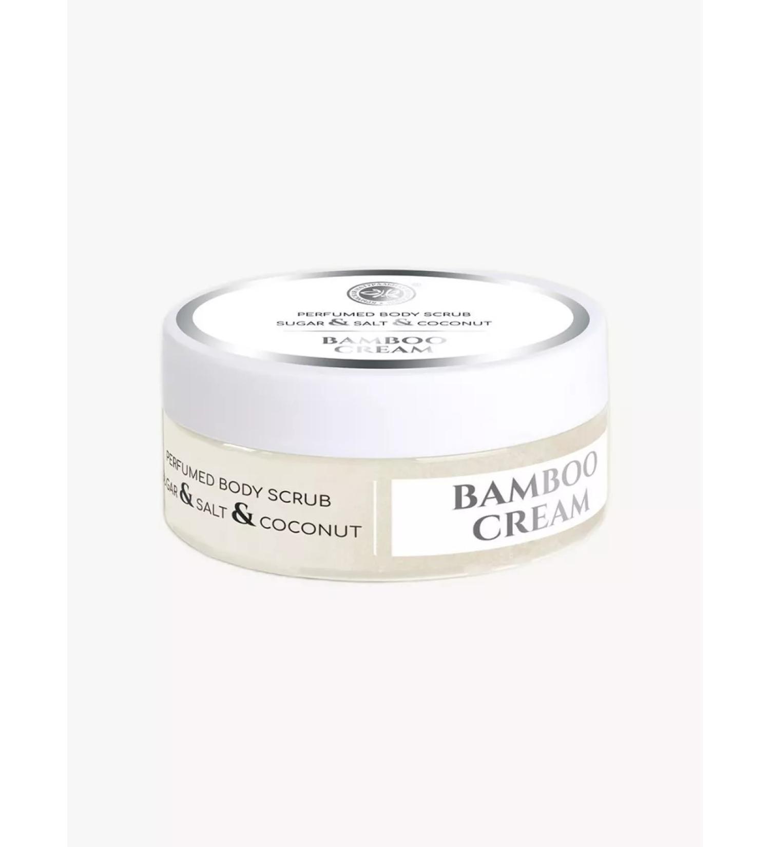 TM Crimean Natural Collection Perfumed sugar-salt body Bamboo body scrub - Buy Online on GoSupps.com