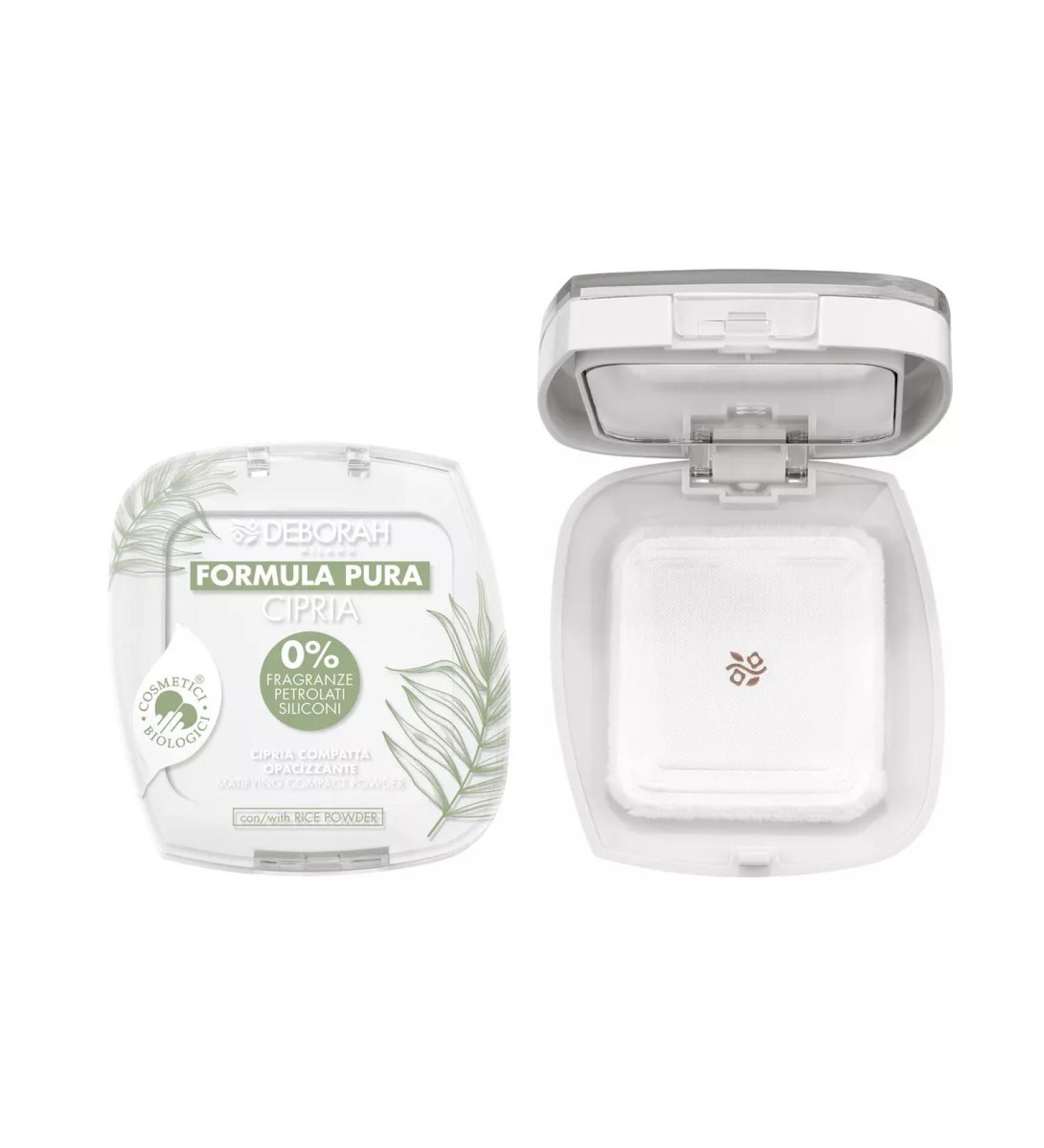 DEBORAH Milano Facial powder matting tone 04 transparent Formula pura - Buy Online on GoSupps.com