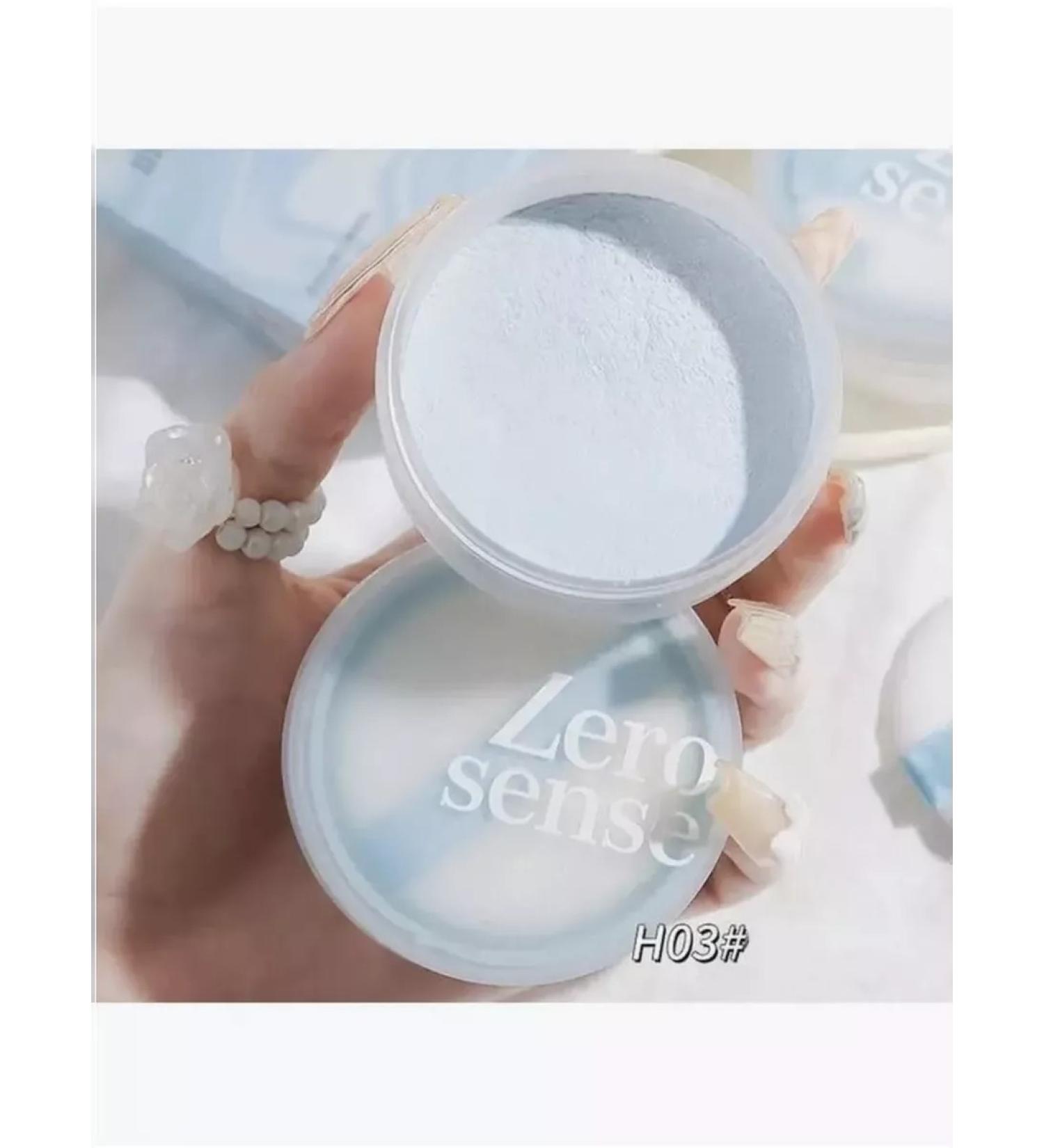 XIXI Bruttery powder with a sponge Zero Sense for the face tone 03 - Buy Online on GoSupps.com