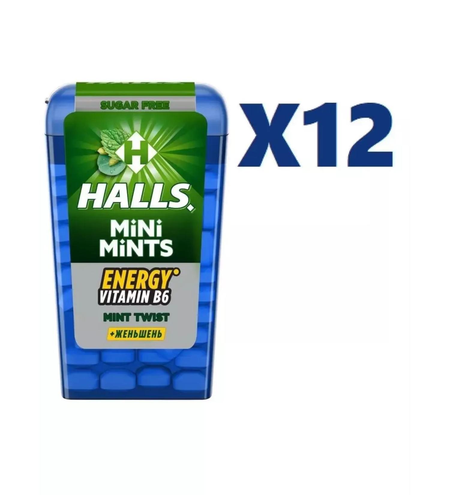 Halls Confles Mini Mints Mint Mint-Mendol 12.5g (12pcs) - Buy Online on GoSupps.com