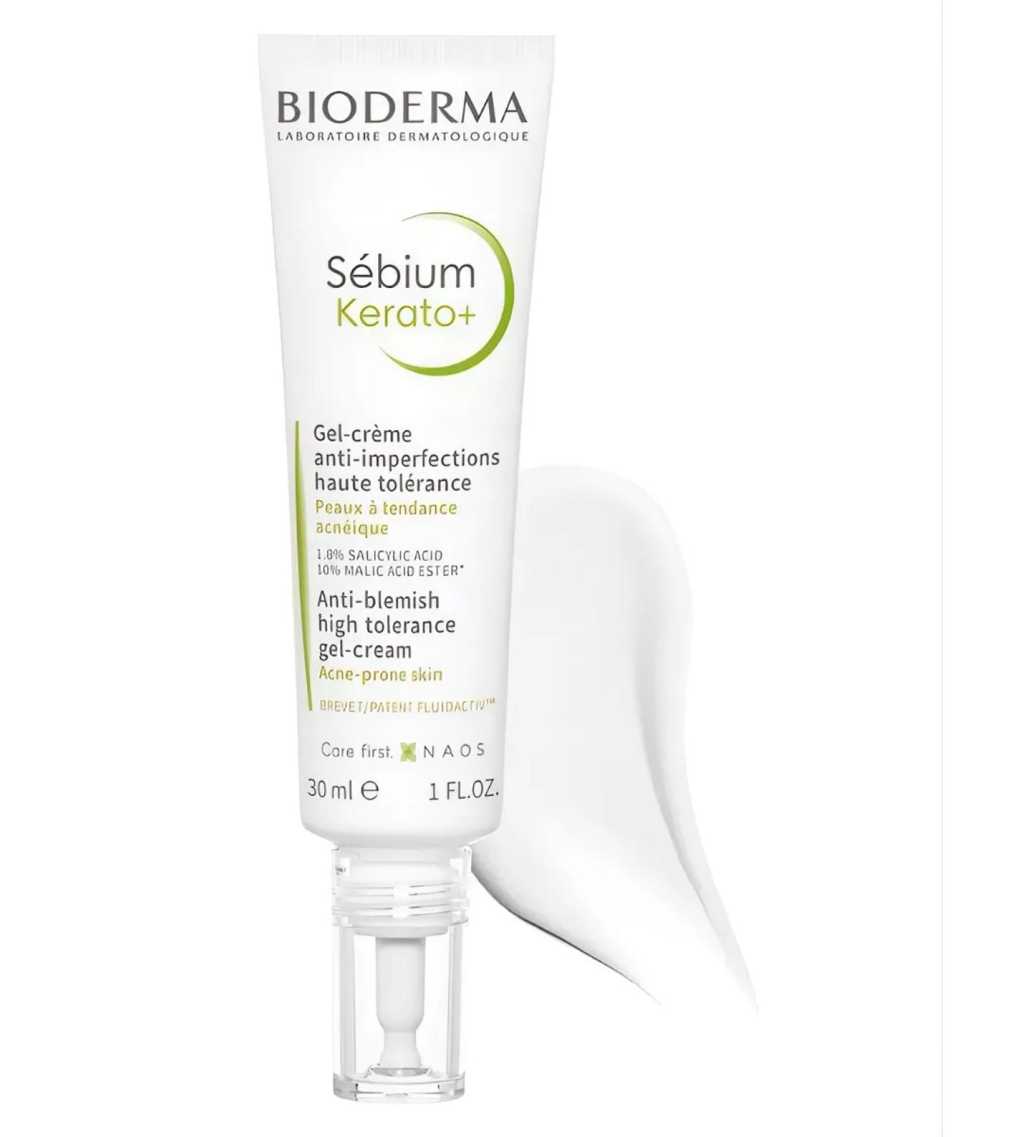 Bioderma Biooderm Gel-cream Sebium Sebium Kerato+ 30 ml - Buy Online on GoSupps.com
