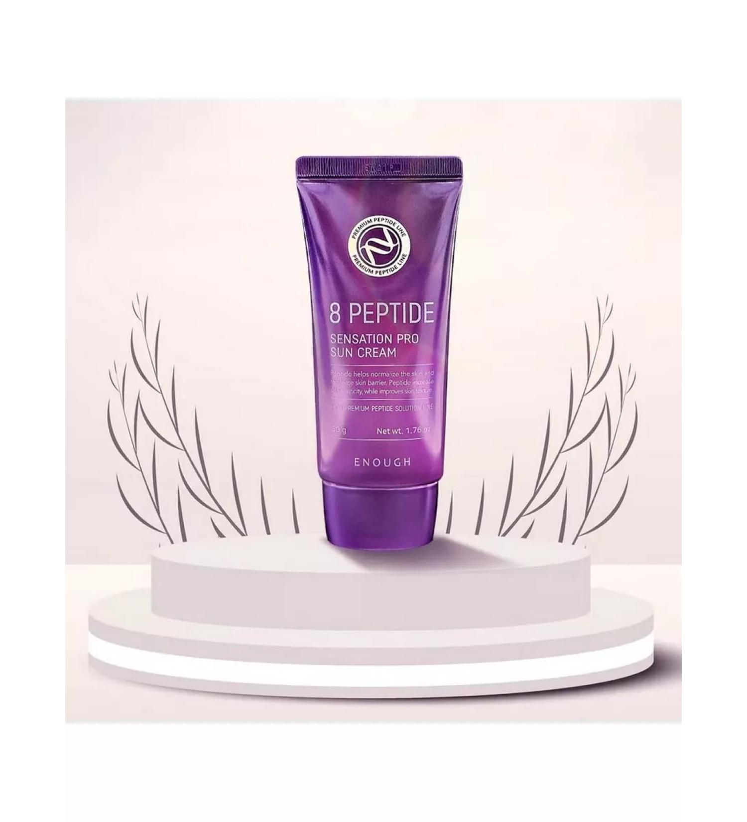 ENOUGH Sunscreen with peptides - Buy Online on GoSupps.com