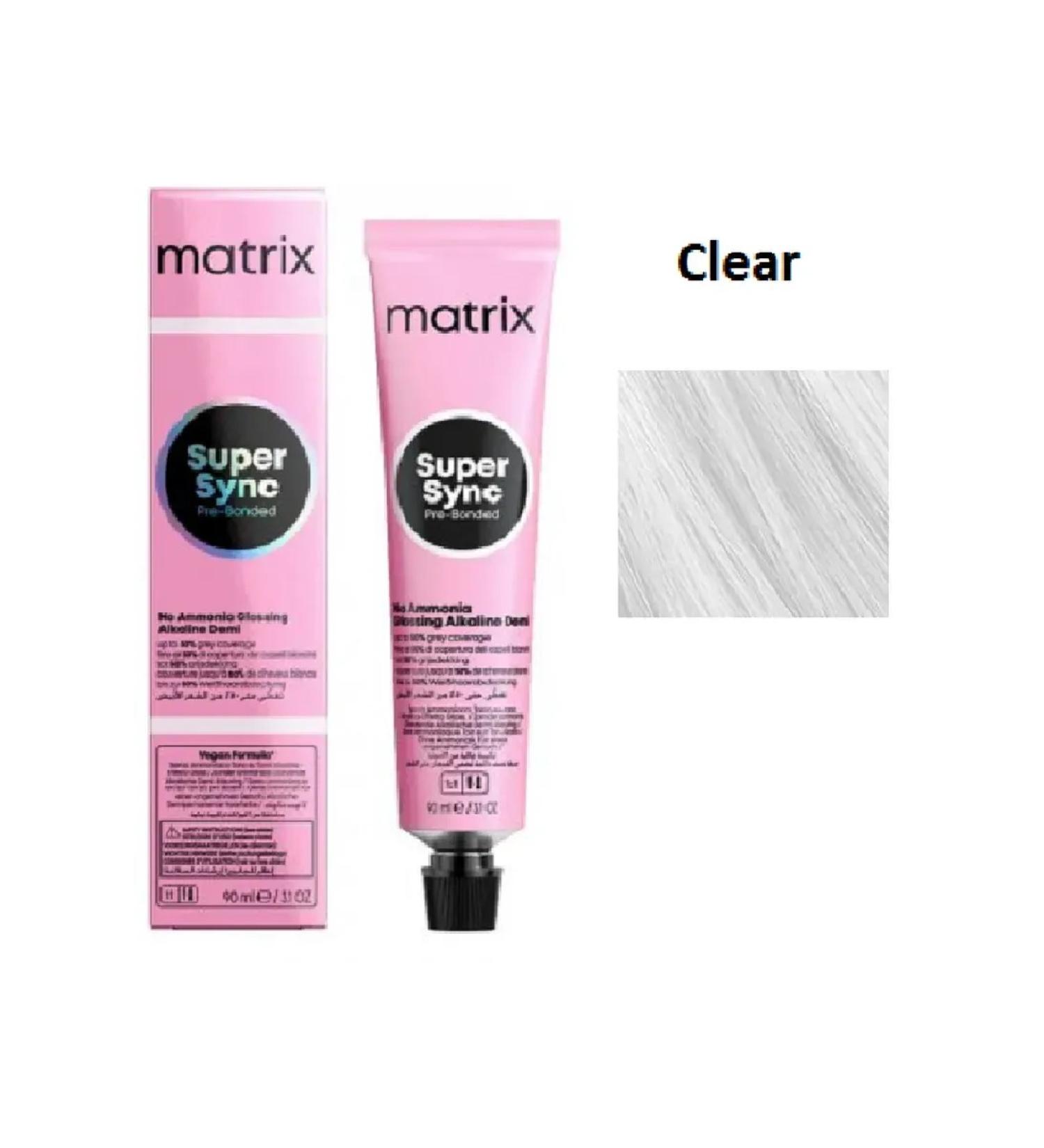 MATRIX Clear Clear 90ml Socolor Super Sync Pre-Bonded - Buy Online on GoSupps.com