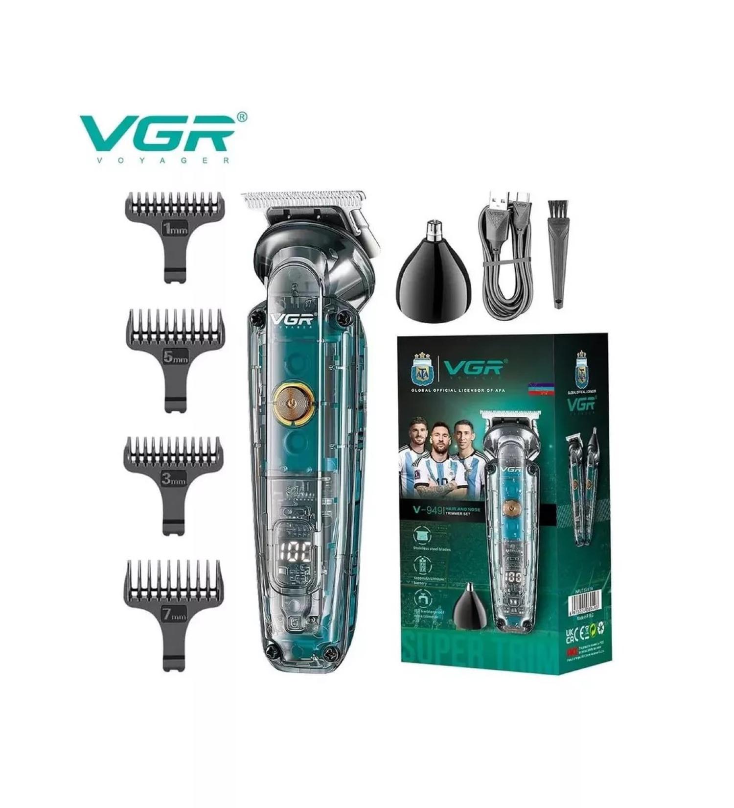 Trimmer for hair and nose car for haircut V-949 - Buy Online on GoSupps.com