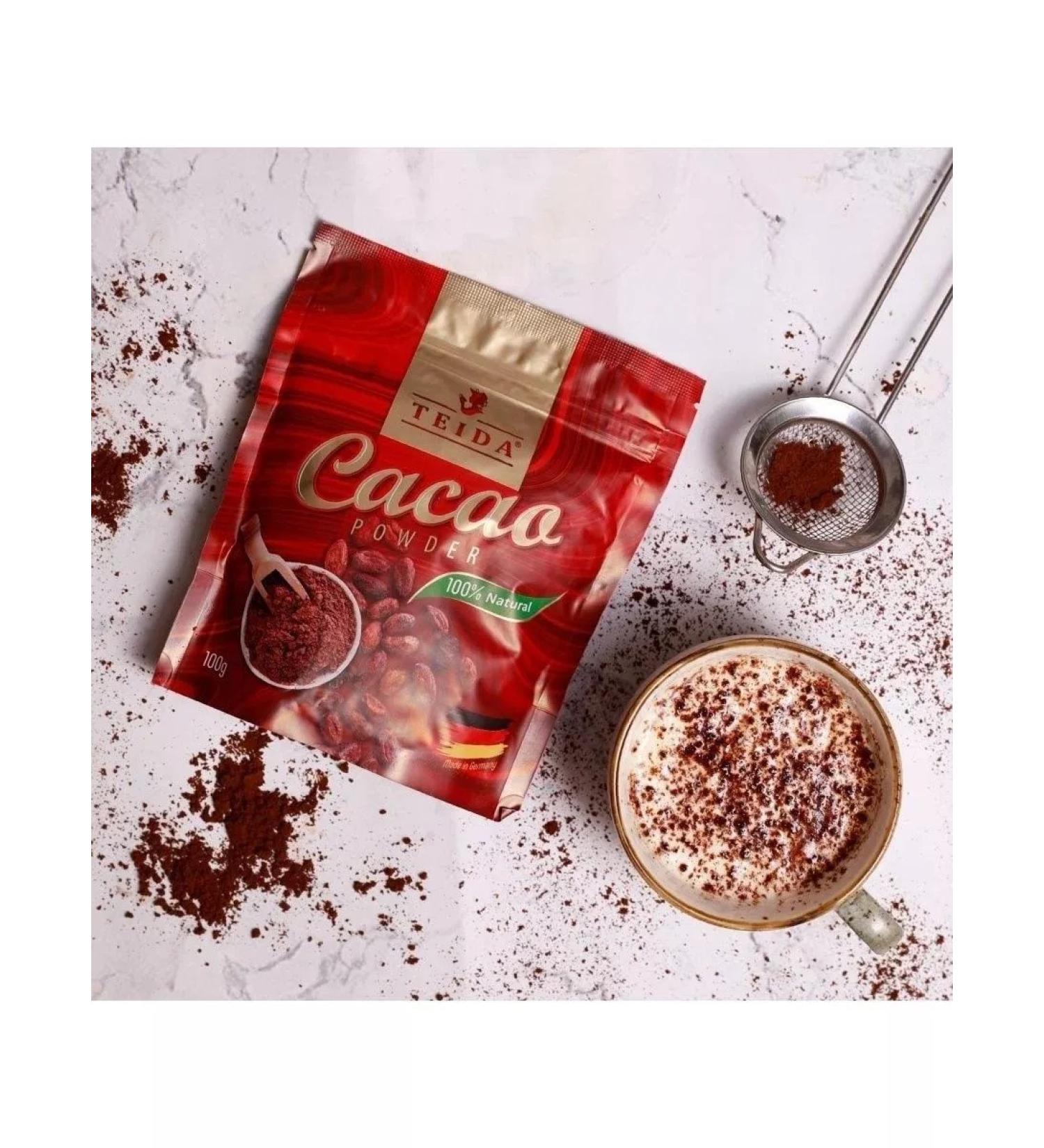 TEIDA Cocoa natural Alkalized 100 g - Buy Online on GoSupps.com