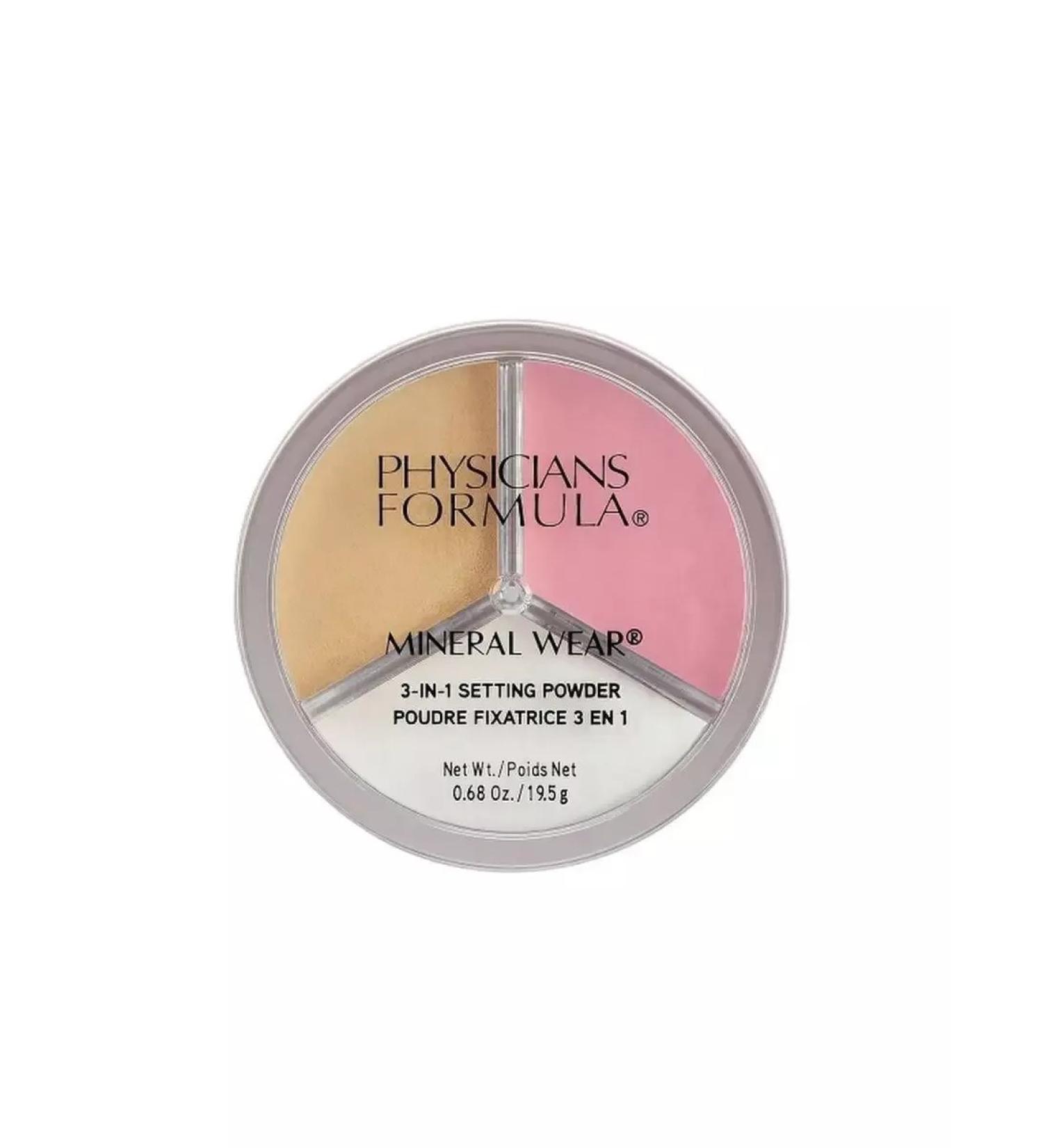 PHYSICIANS FORMULA Swinkled powder Mineral Wear 3-In-1 Setting Powder 19.5gr - Buy Online on GoSupps.com
